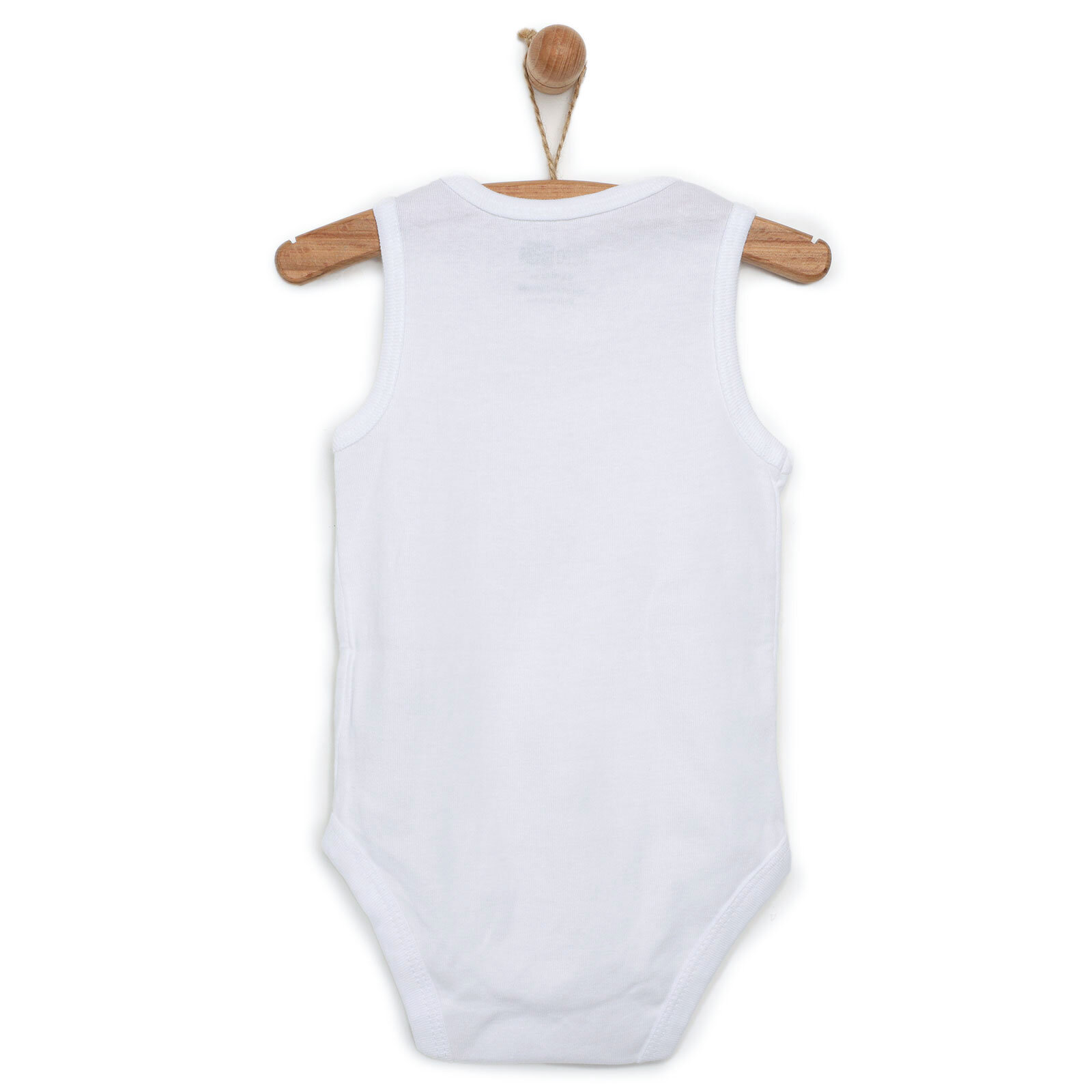 Unisex Beyaz Atlet Body Unisex