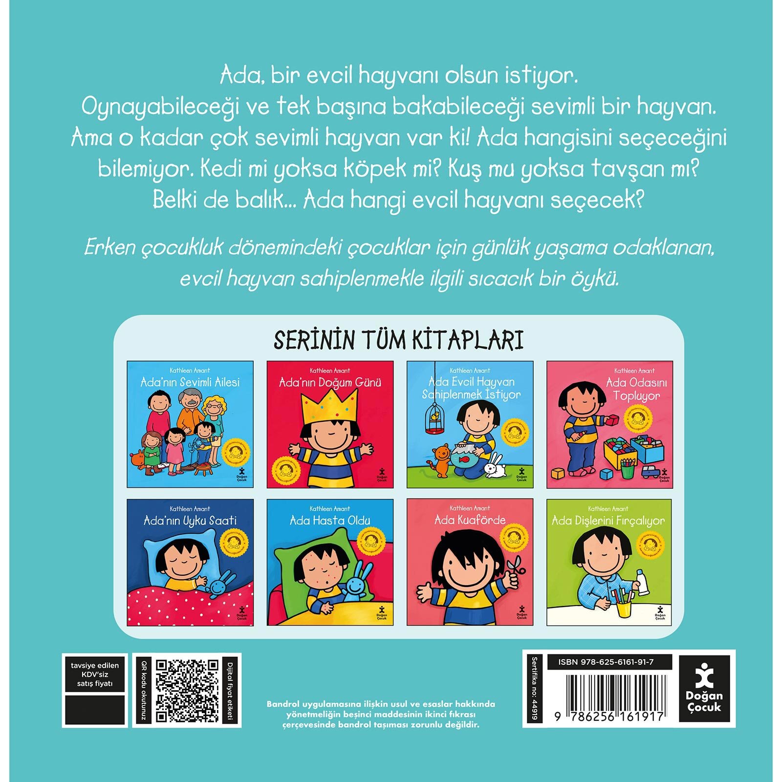 ADA EVCİL HAYVAN SAHİPLENMEK İSTİYOR