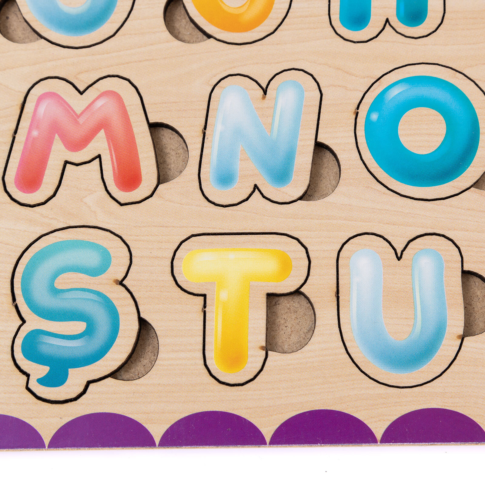 Ahşap Alfabe Eğitici Set