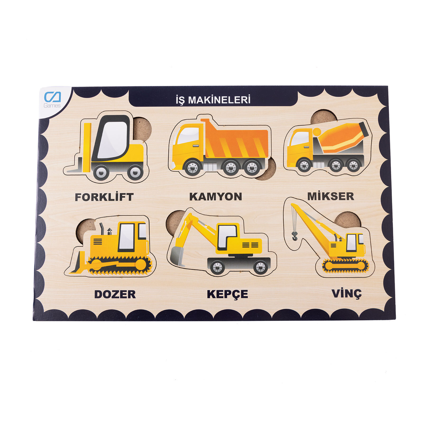 Ahşap İş Makineleri Eğitici Set Ahşap İş Makineleri Eğitici Set