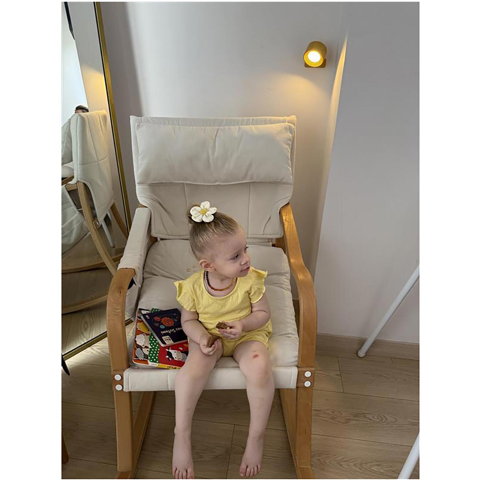 Ahşap Kablosuz Duvar Aplik Lamba