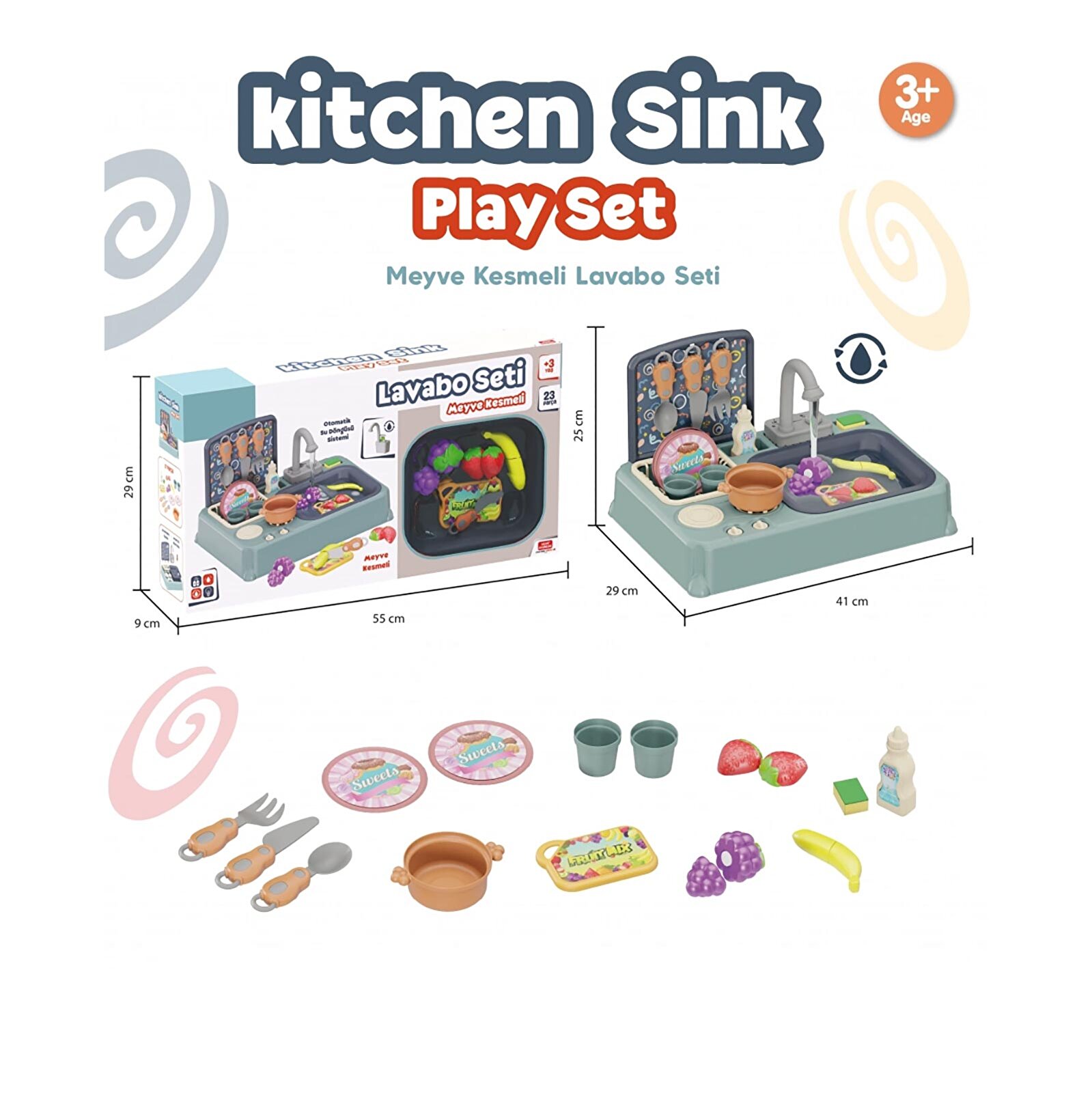 Akan Musluk Lavabo Seti