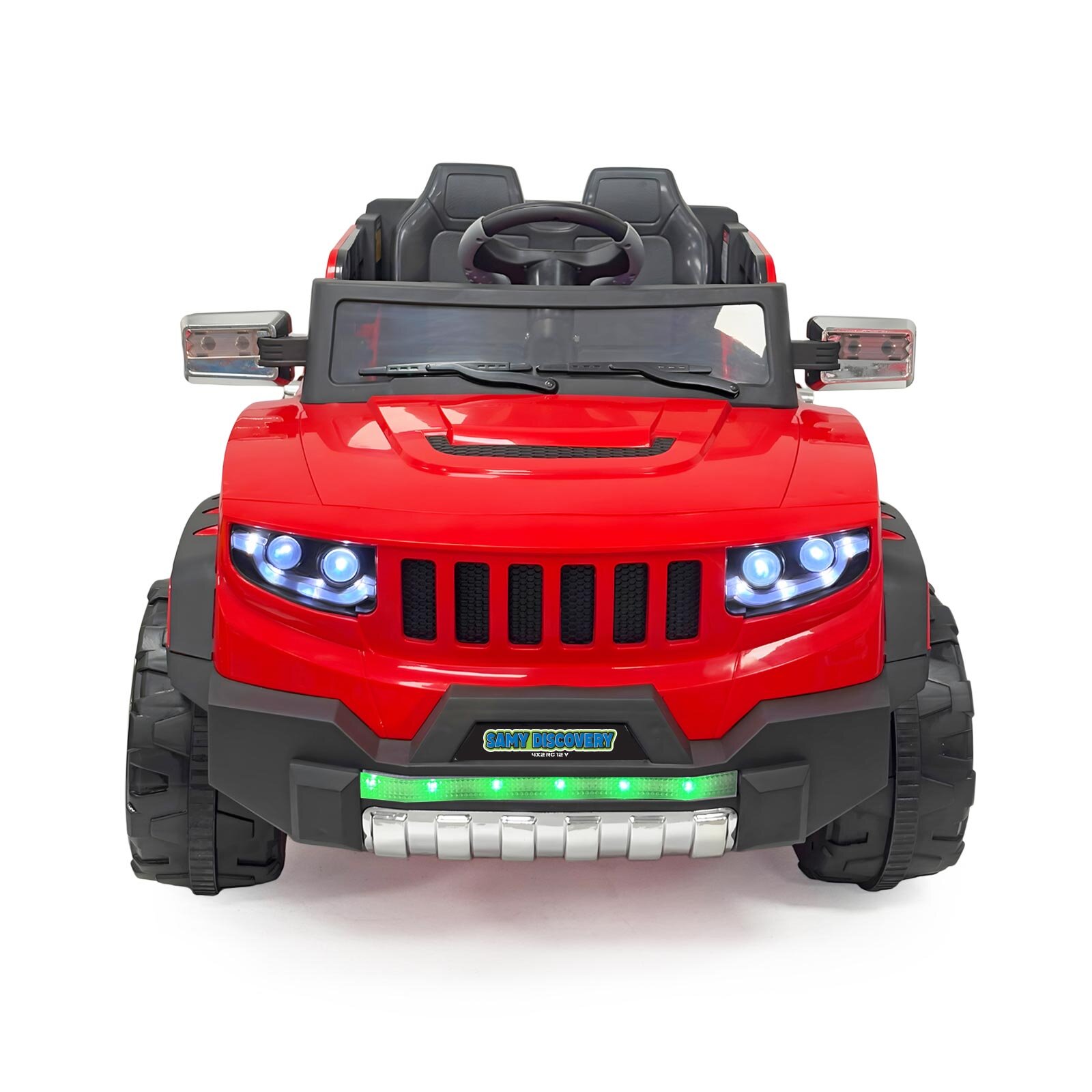 Samy Dıscovery 12 V Akülü Araba Uzaktan Kumandalı 4*2 Kırmızı