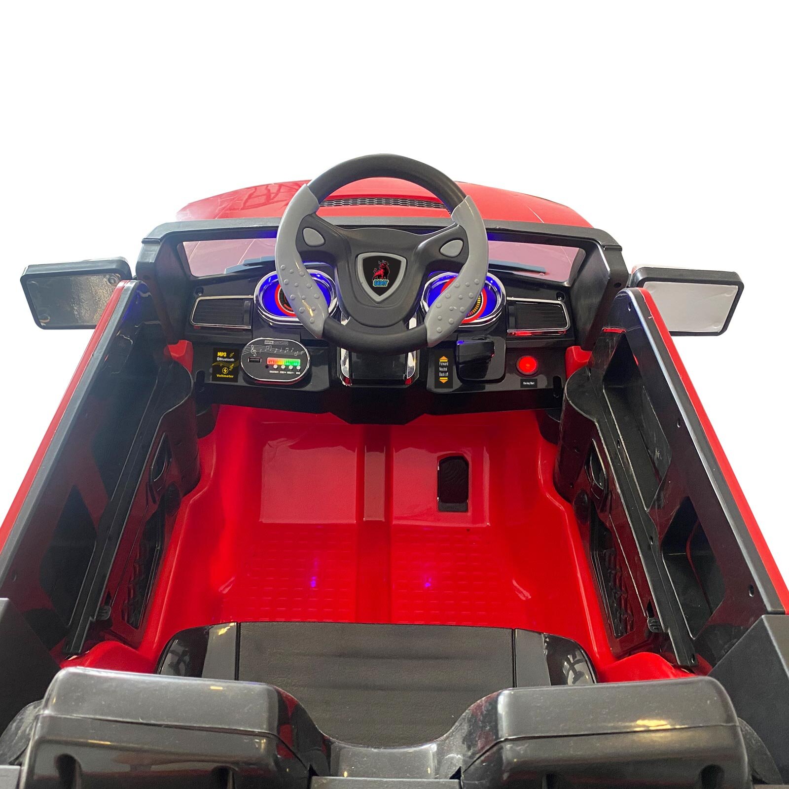 Samy Dıscovery 12 V Akülü Araba Uzaktan Kumandalı 4*2 Kırmızı