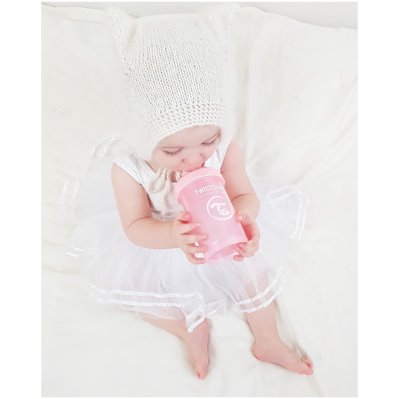 Alıştırma Bardağı Pembe 300ml 8+ Ay