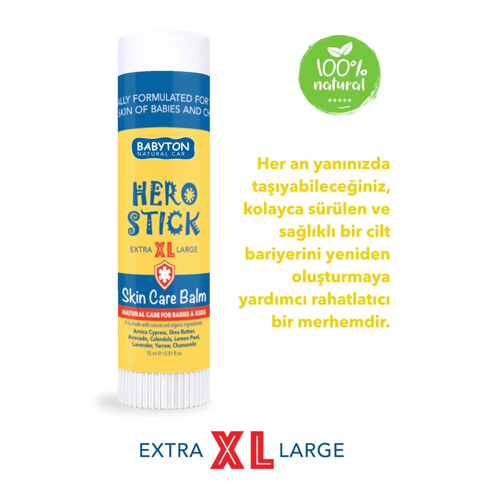 Anlık Yatıştırıcı Hero Stick XL 15 ml