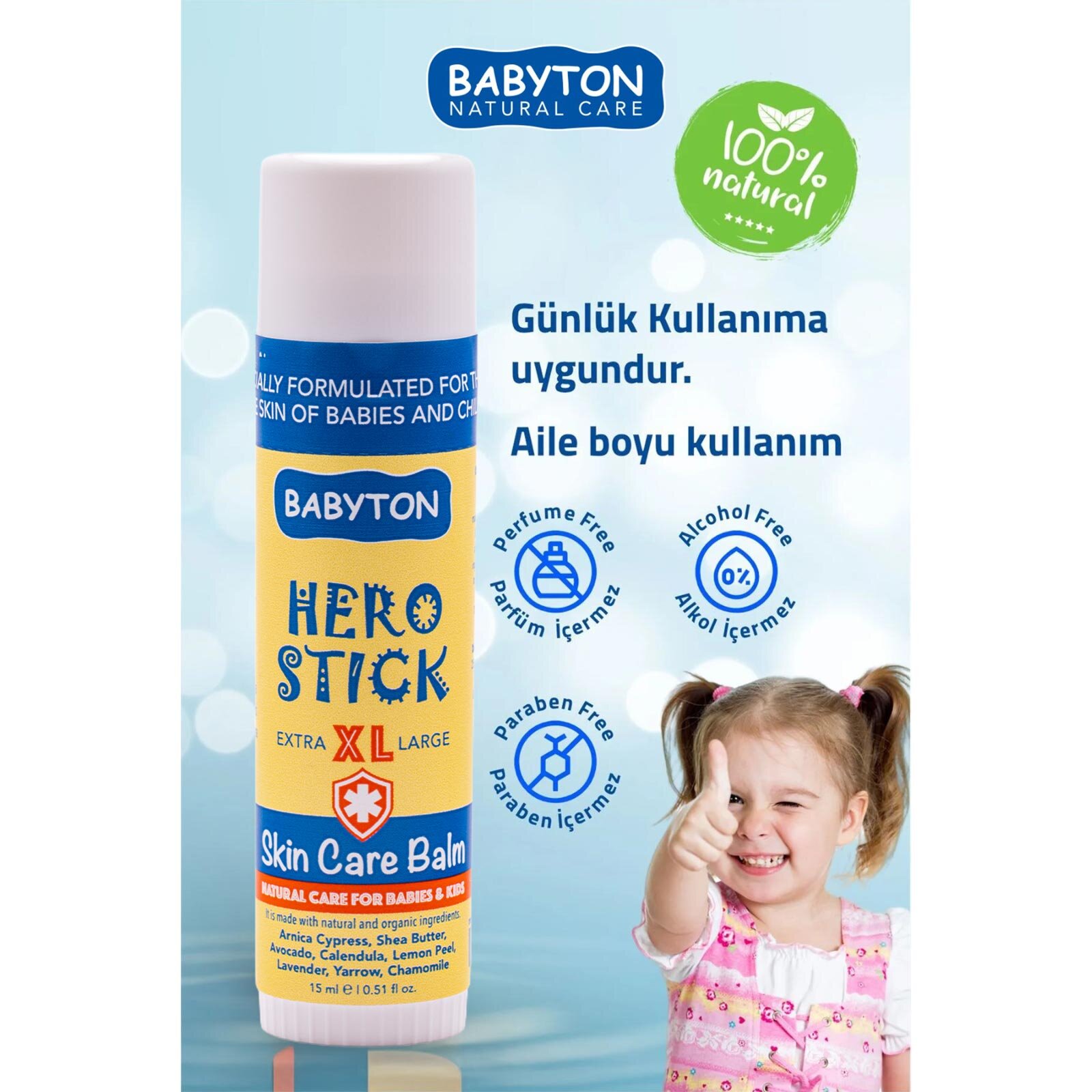 Anlık Yatıştırıcı Hero Stick XL 15 ml