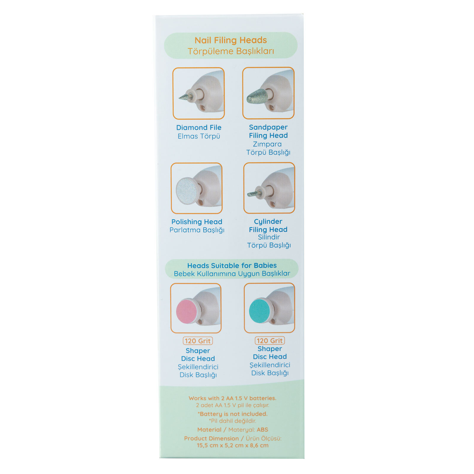 Anne - Bebek Tırnak Bakım Seti