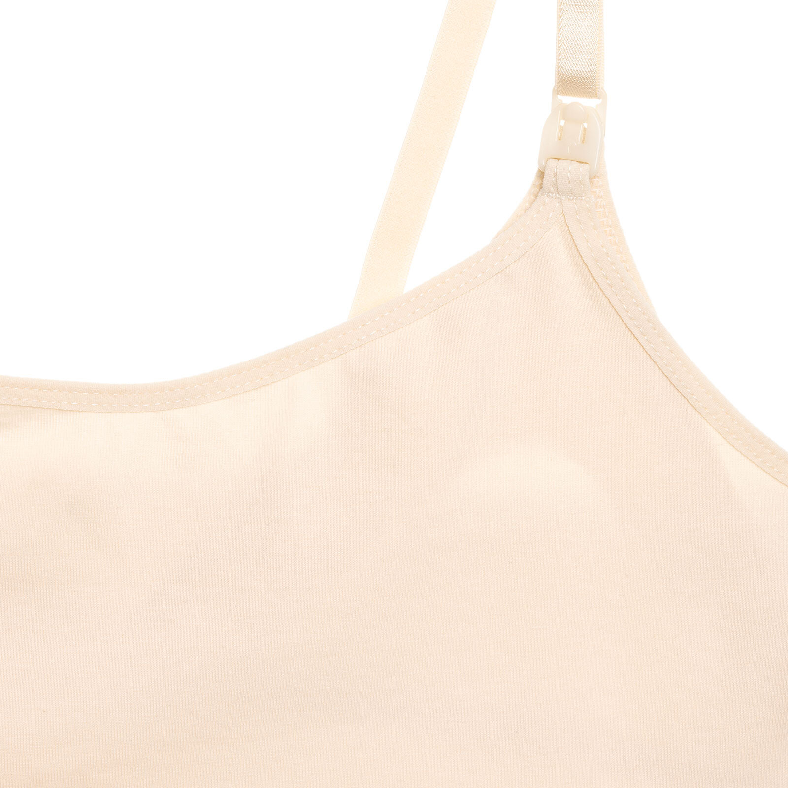 Anne Kapsız Emzirme Atleti Süprem Modelli Yaka Atlet Kol