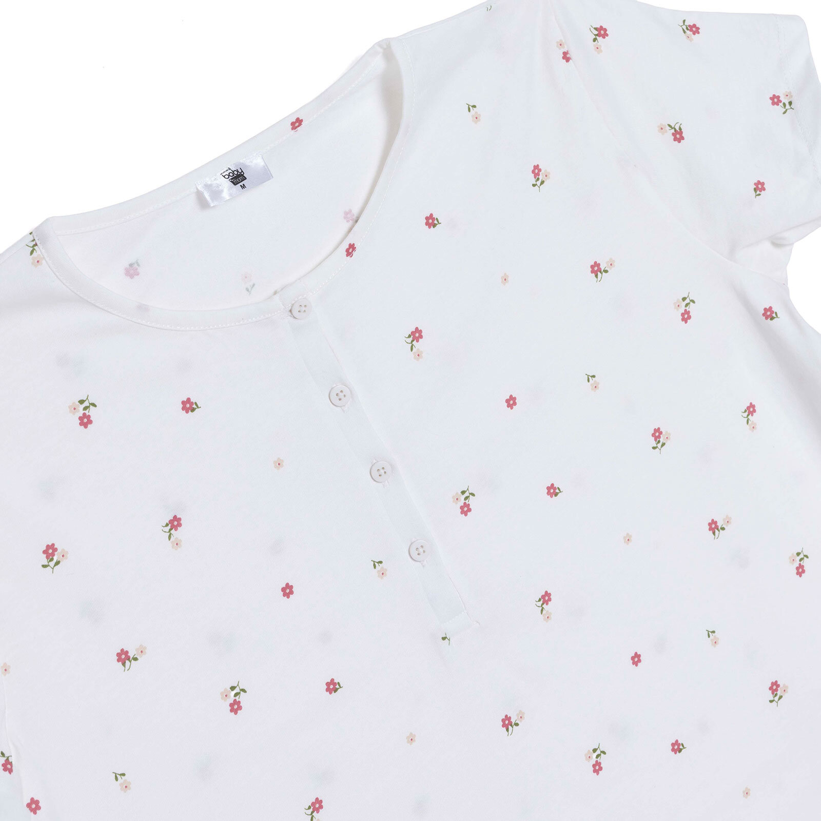 Anne Gecelik Bisiklet Yaka Kısa Kol Anne Gecelik Bisiklet Yaka Kısa Kol