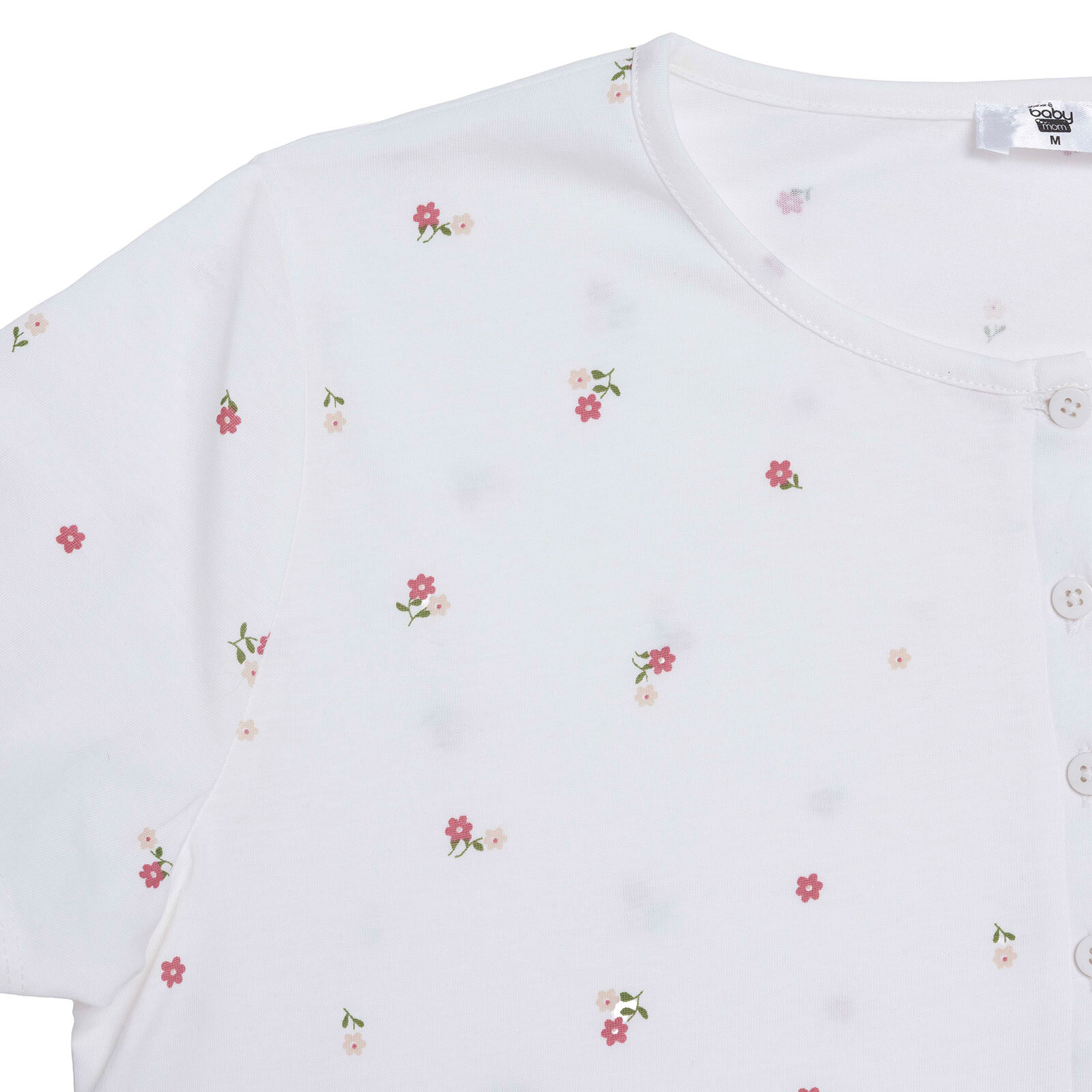 Anne Gecelik Bisiklet Yaka Kısa Kol Anne Gecelik Bisiklet Yaka Kısa Kol