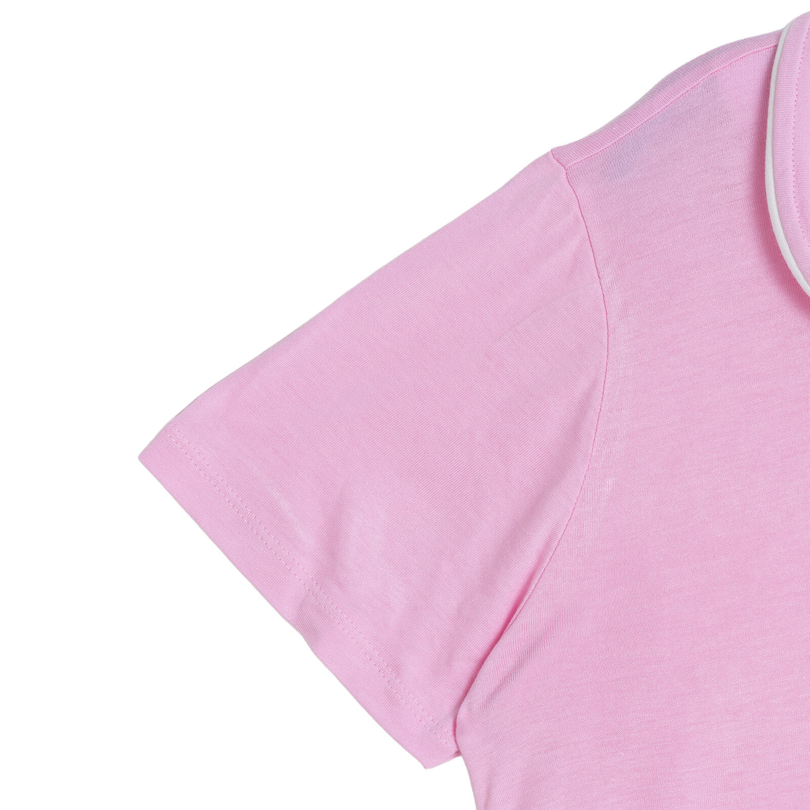 Anne Gecelik Gömlek Yaka Kısa Kol Patiksiz Paça