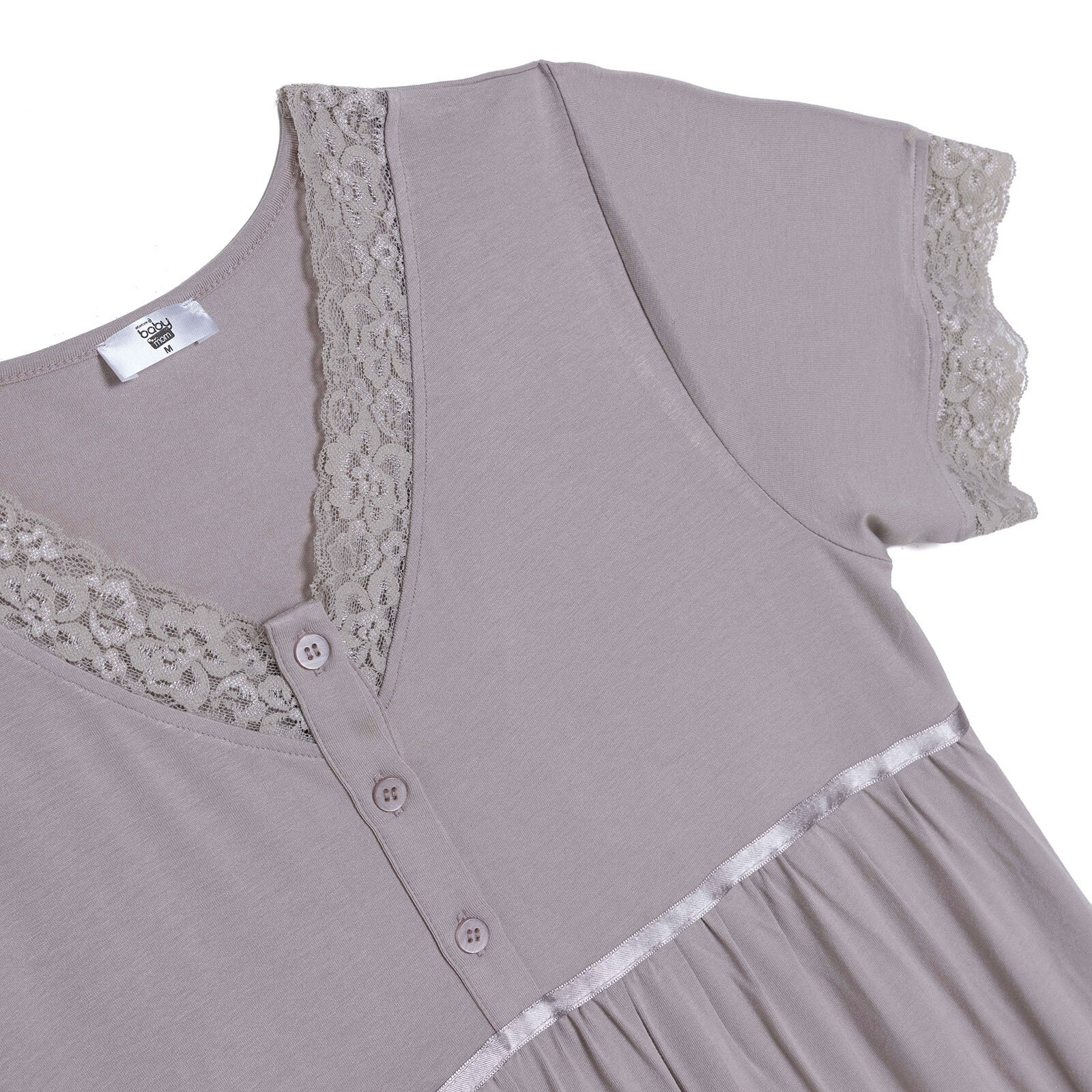 Anne Gecelik Modelli Yaka Kısa Kol