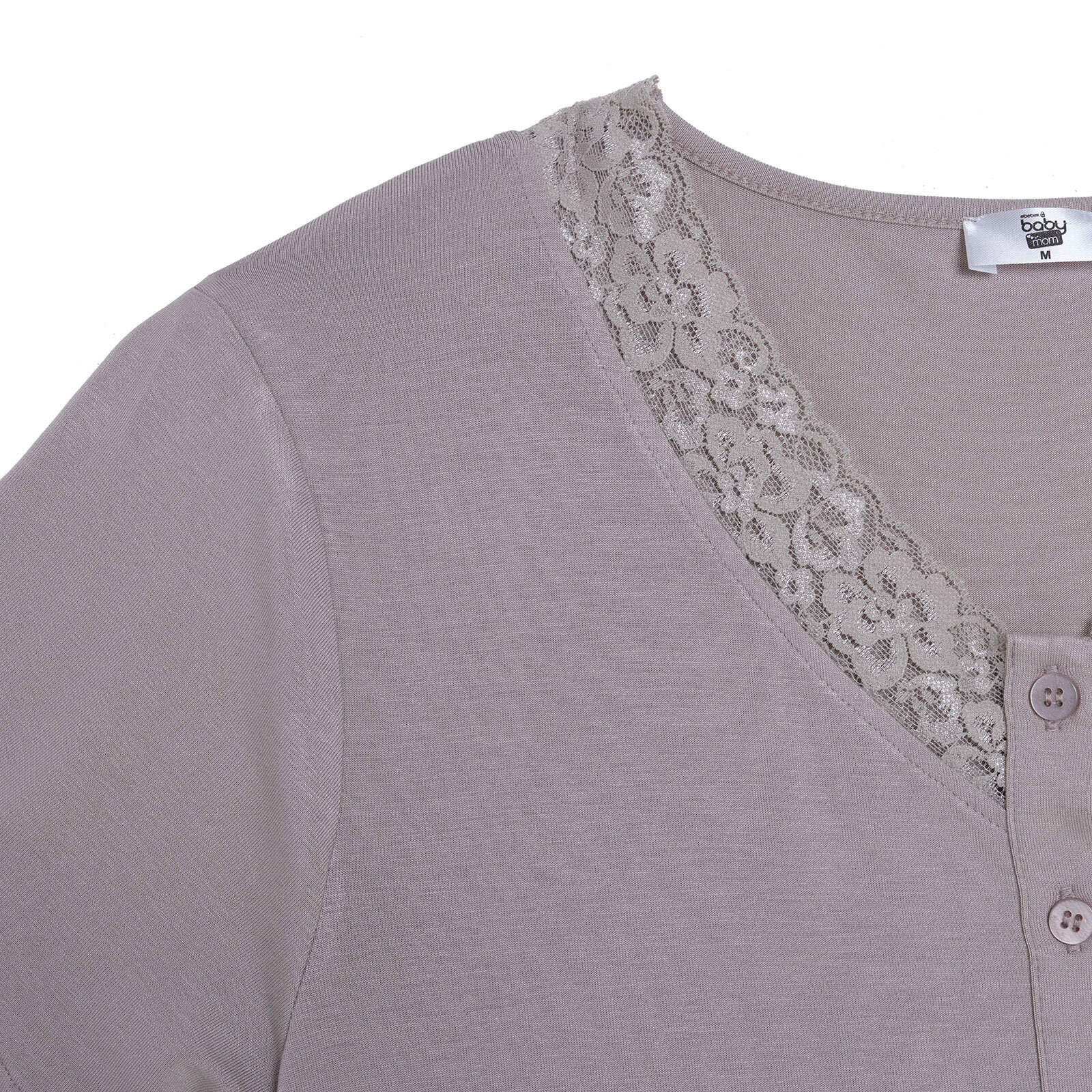 Anne Gecelik Modelli Yaka Kısa Kol