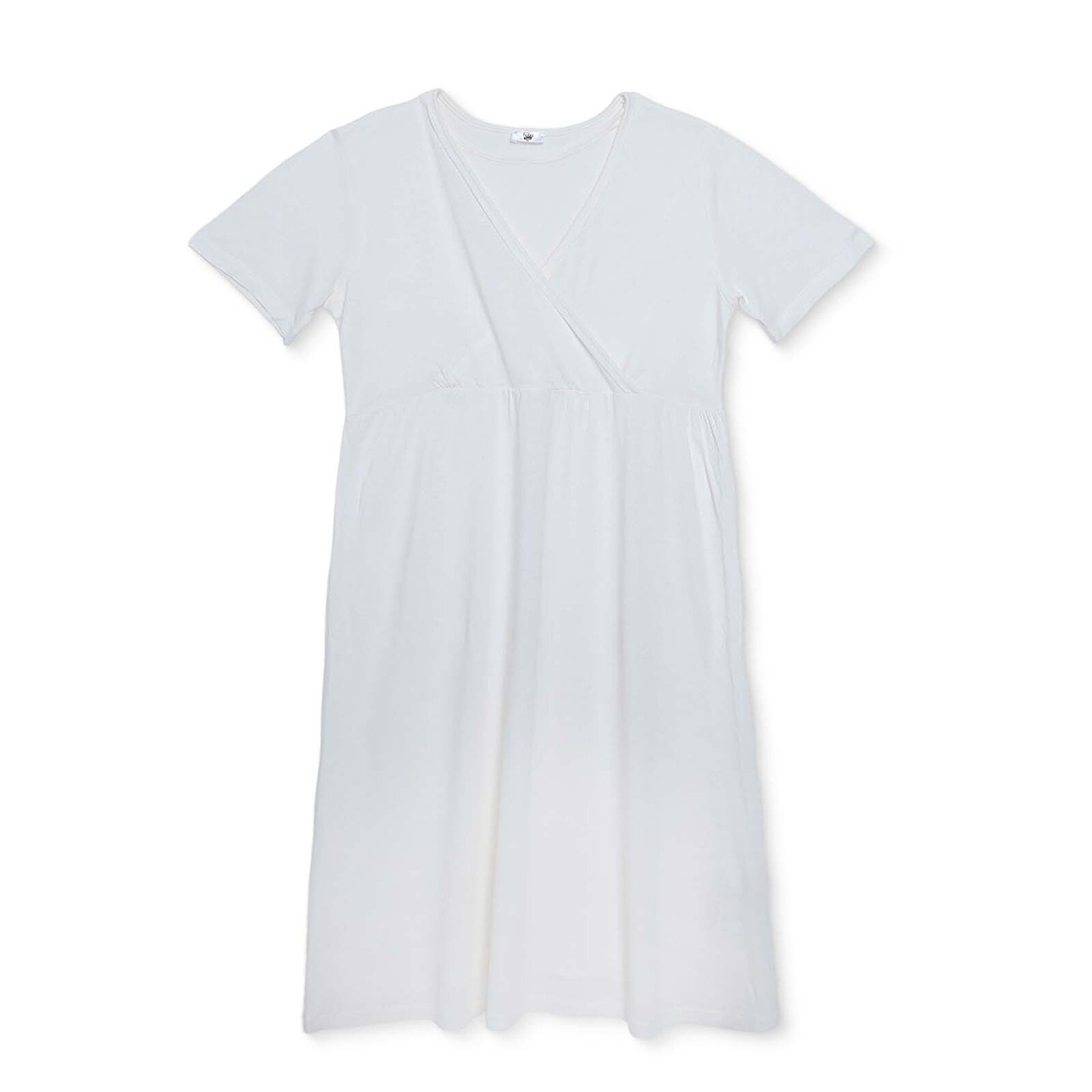 Anne Gecelik V Yaka Kısa Kol Patiksiz Paça