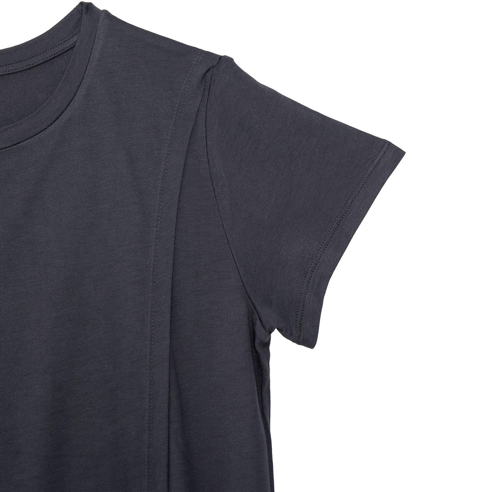 Anne Hamile Kısa Kol Tshirt Bisiklet Yaka Kısa Kol