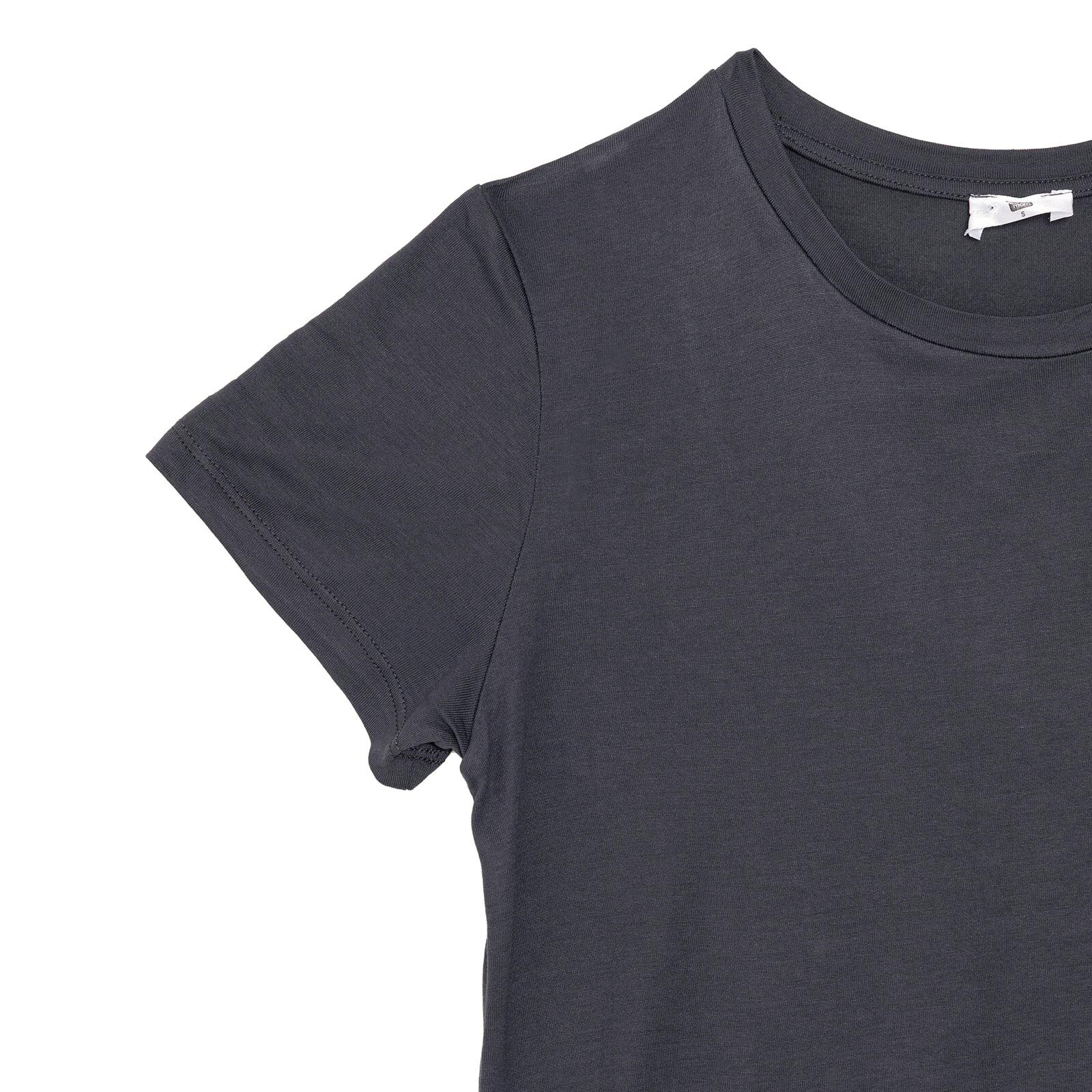 Anne Hamile Kısa Kol Tshirt Bisiklet Yaka Kısa Kol