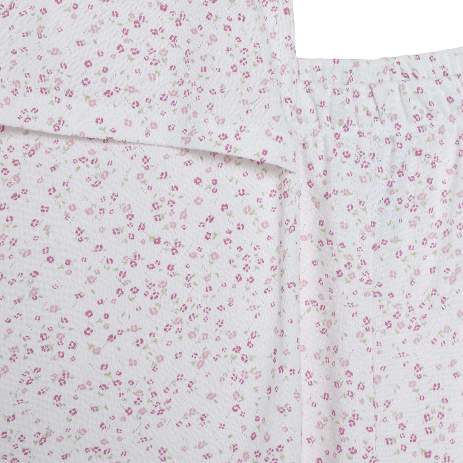 Anne Hamile Pijama Takımı Bisiklet Yaka Kısa Kol Patiksiz Paça