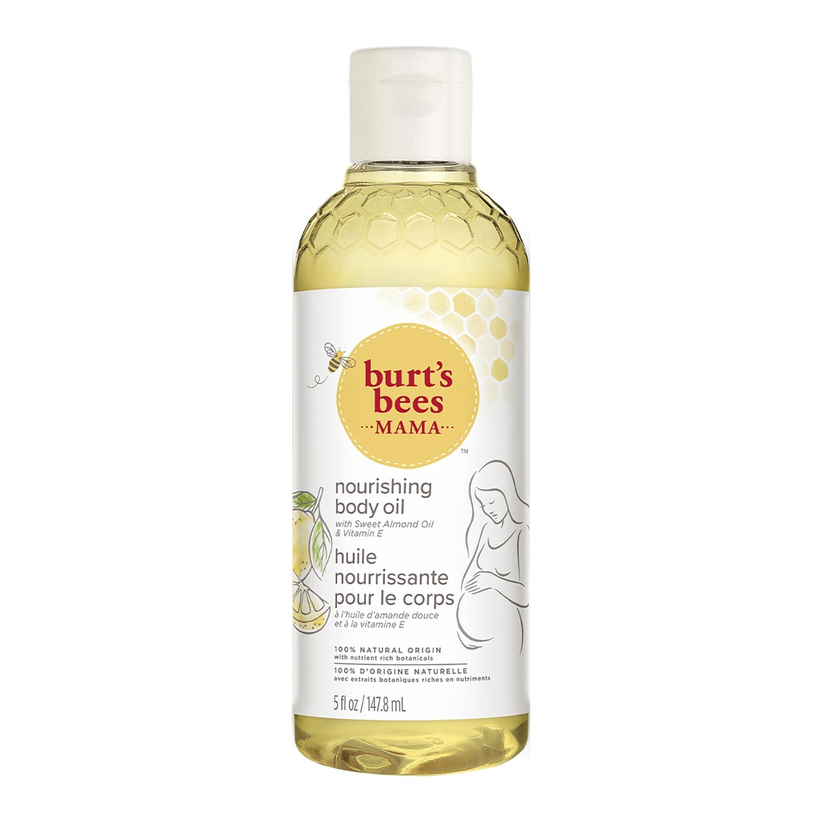 Annelere Özel Karın Bölgesi Çatlak Önleyici Bakım Yağı