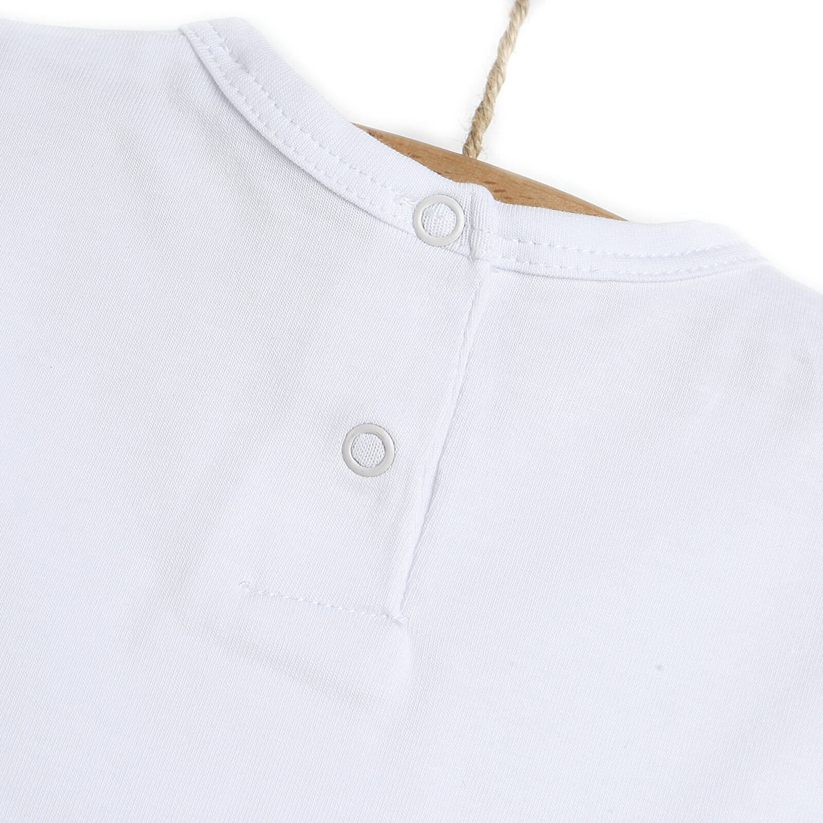Sevimli Arı Organik Fırfırlı Tshirt