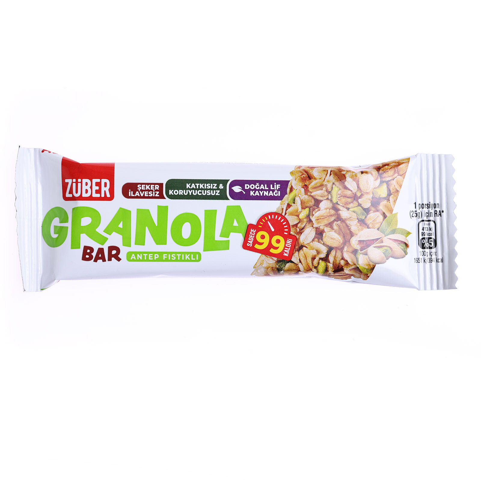 Antep Fıstıklı Granola Bar 25 gr