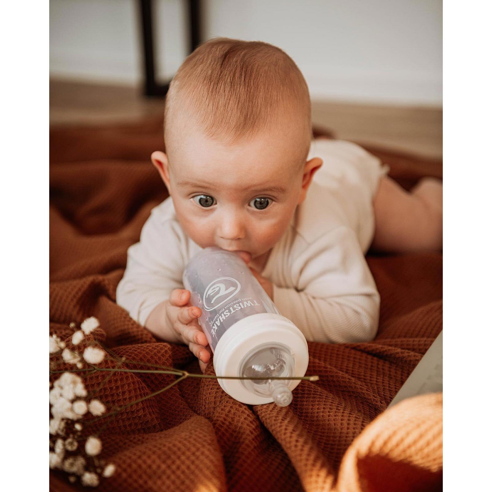 Anti-Kolik Biberon 260 ml Beyaz