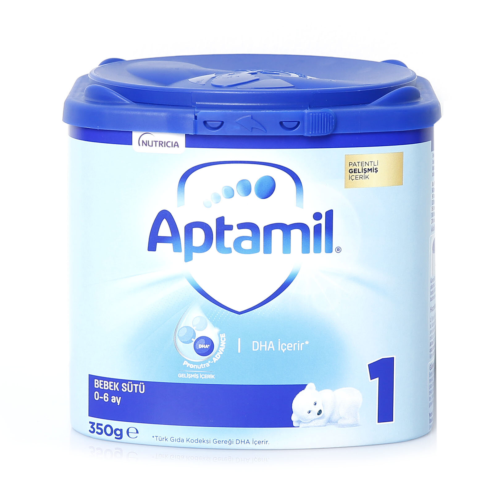 Yeni Aptamil 1 Akıllı Kutu Bebek Sütü 350 gr 0-6 Ay