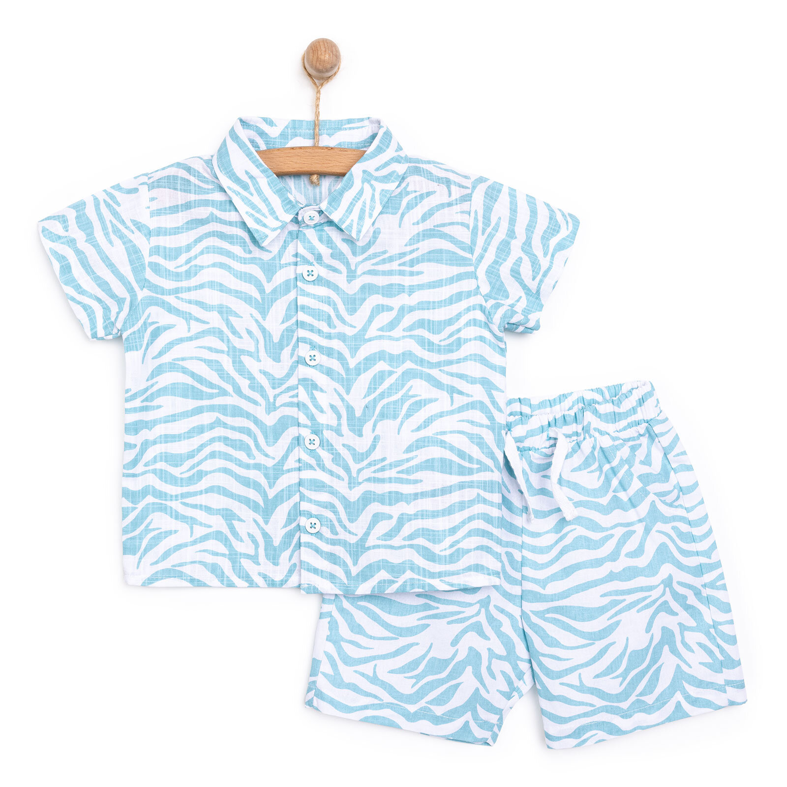 Aqua Dream rkek Gömlek-Şort Erkek Bebek