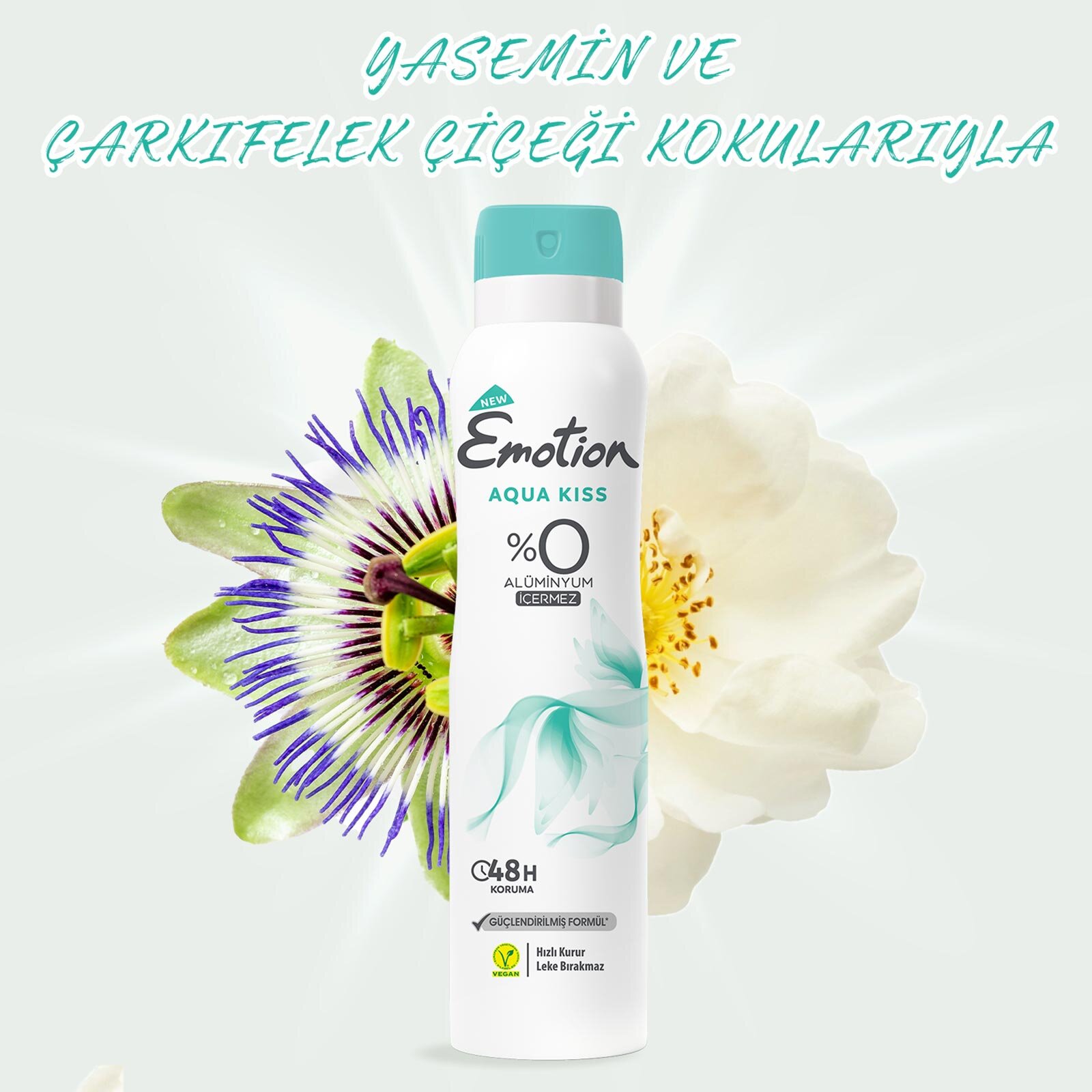 Aqua Kiss Kadın Deodorant Sprey 150 ml Aqua Kiss Kadın Deodorant Sprey 150 ml