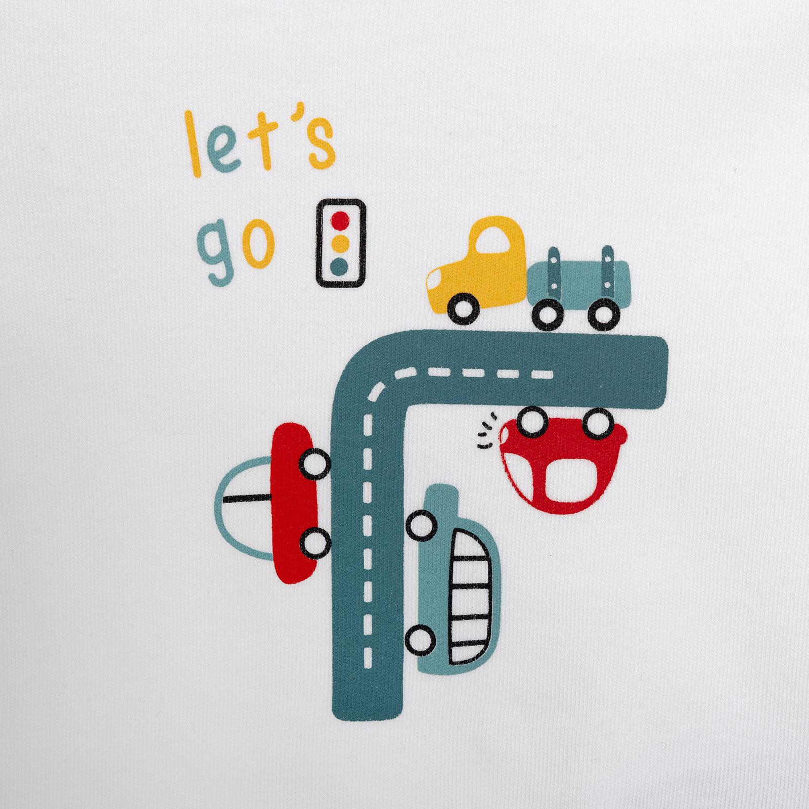 Araba Baskılı Yenidoğan Erkek Body-Patikli Alt-Şapka Erkek Bebek