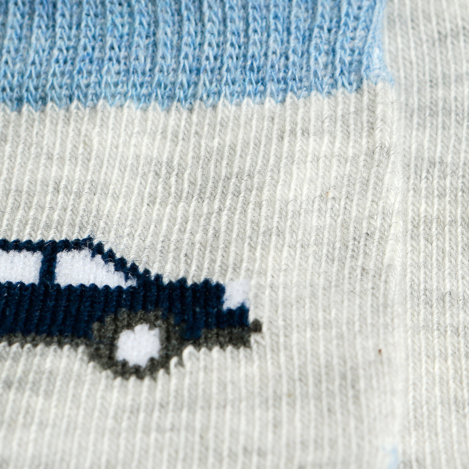 Araçlar Desenli 4'lü Soket Çorap 4lü Soket Çorap Erkek Bebek