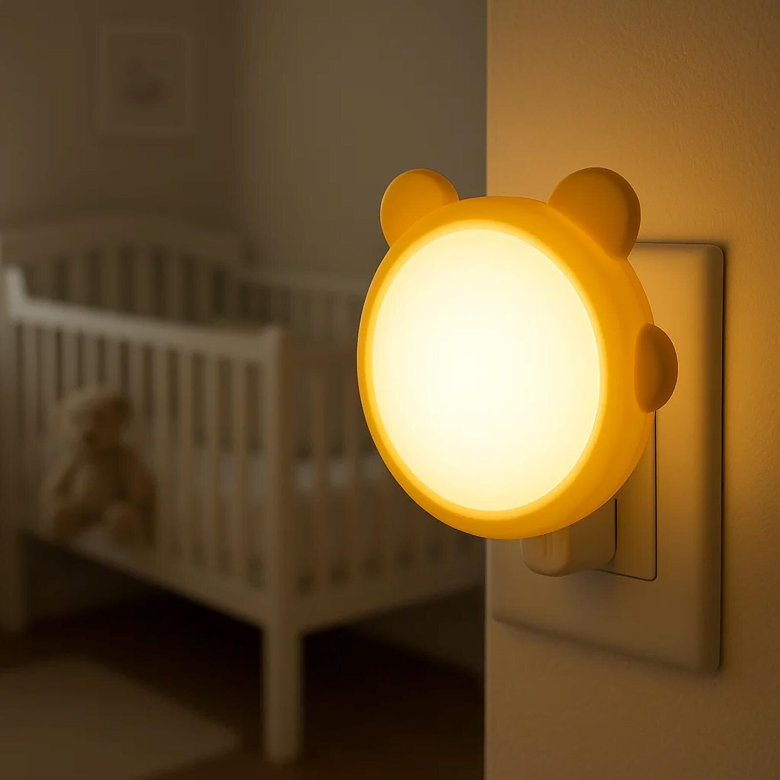 Çocuk Ayı Gece Lambası-Sarı Çocuk Ayı Gece Lambası-Sarı