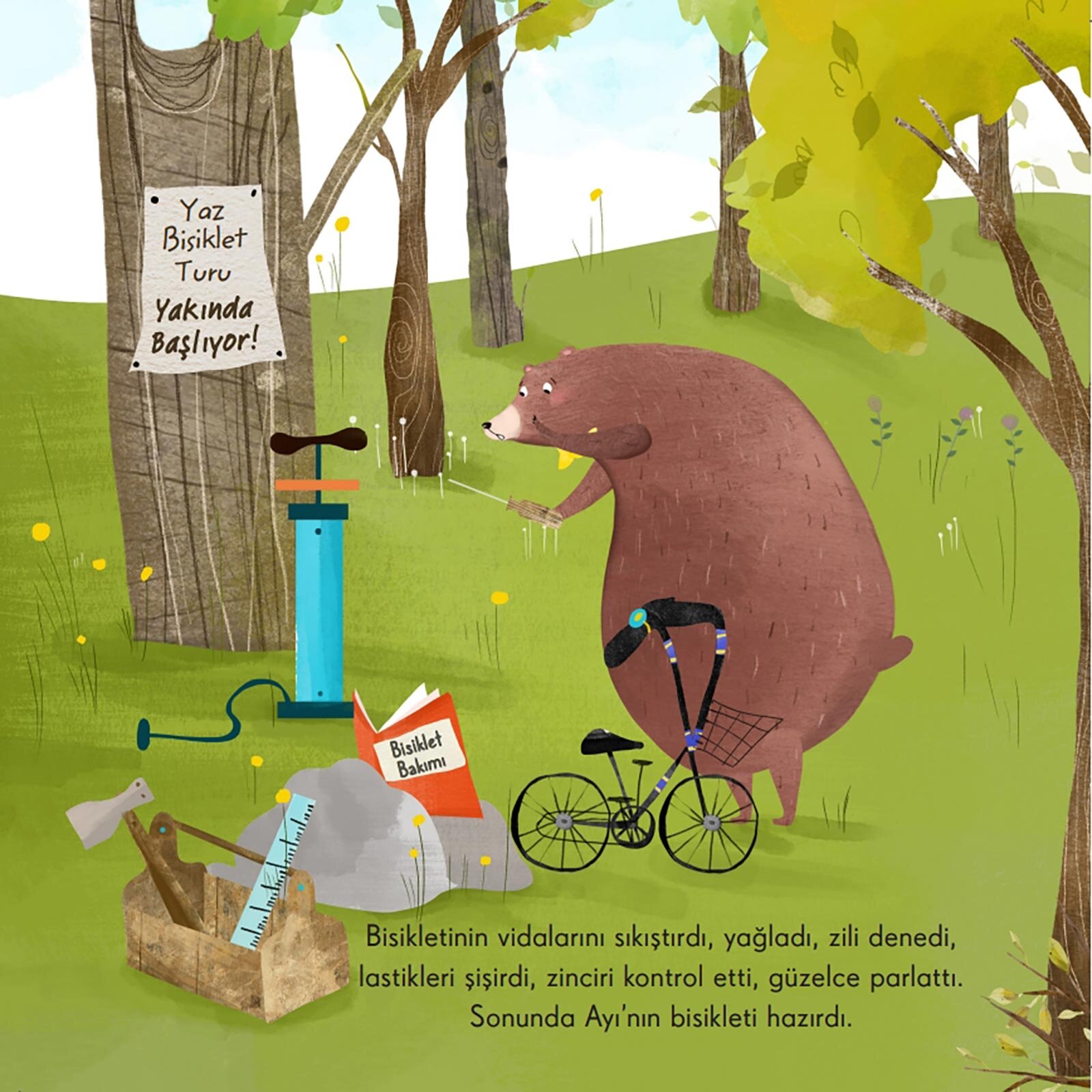 Ayı İle Bisikleti Ayı İle Bisikleti