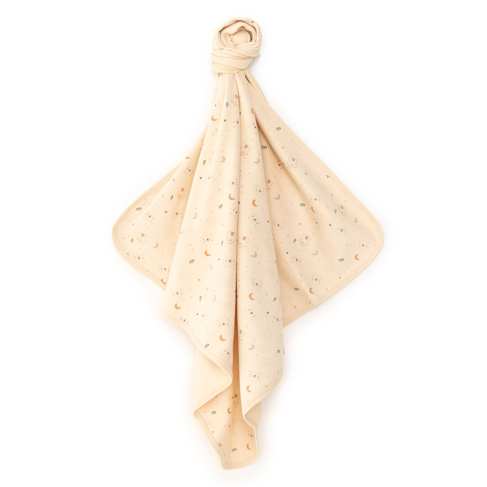 Ayı ve Ev Desenli Battaniye Ayı ve Ev Desenli Battaniye