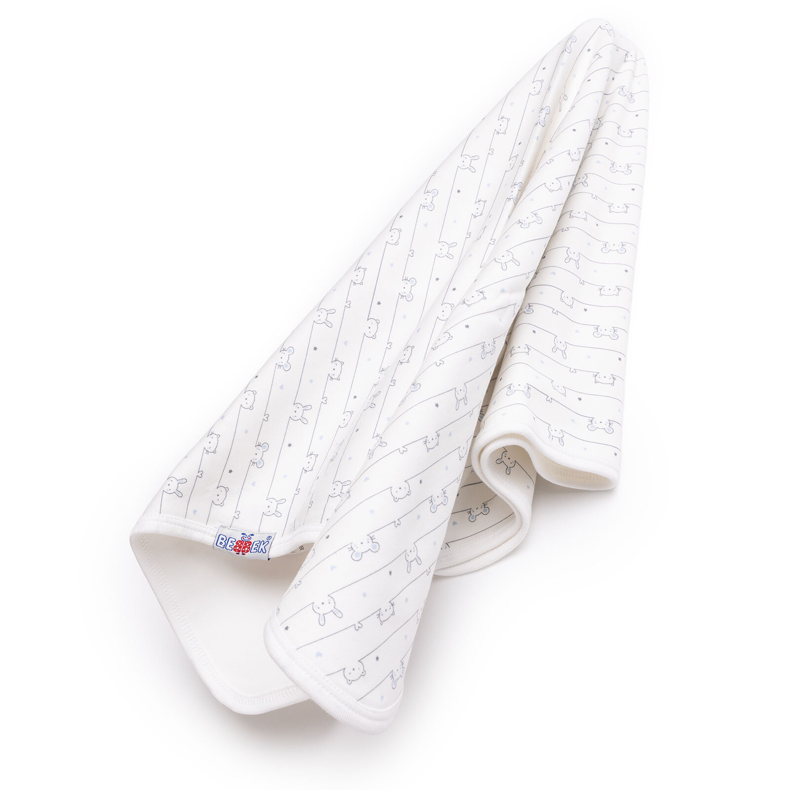 Ayı ve Tavşan Desenli Battaniye Ayı ve Tavşan Desenli Battaniye