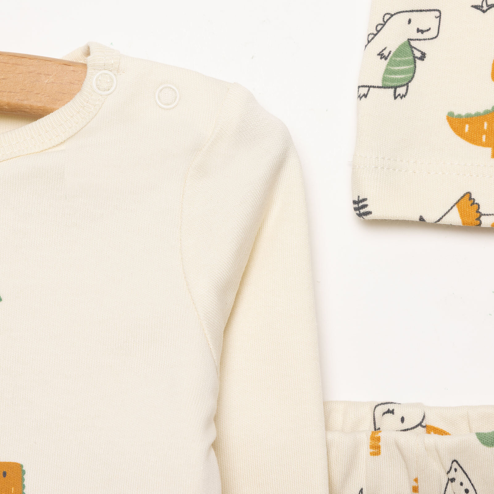 Ayıcık Baskılı Yenidoğan Uni Body-Patikli Alt-Şapka Unisex Ayıcık Baskılı Yenidoğan Uni Body-Patikli Alt-Şapka Unisex