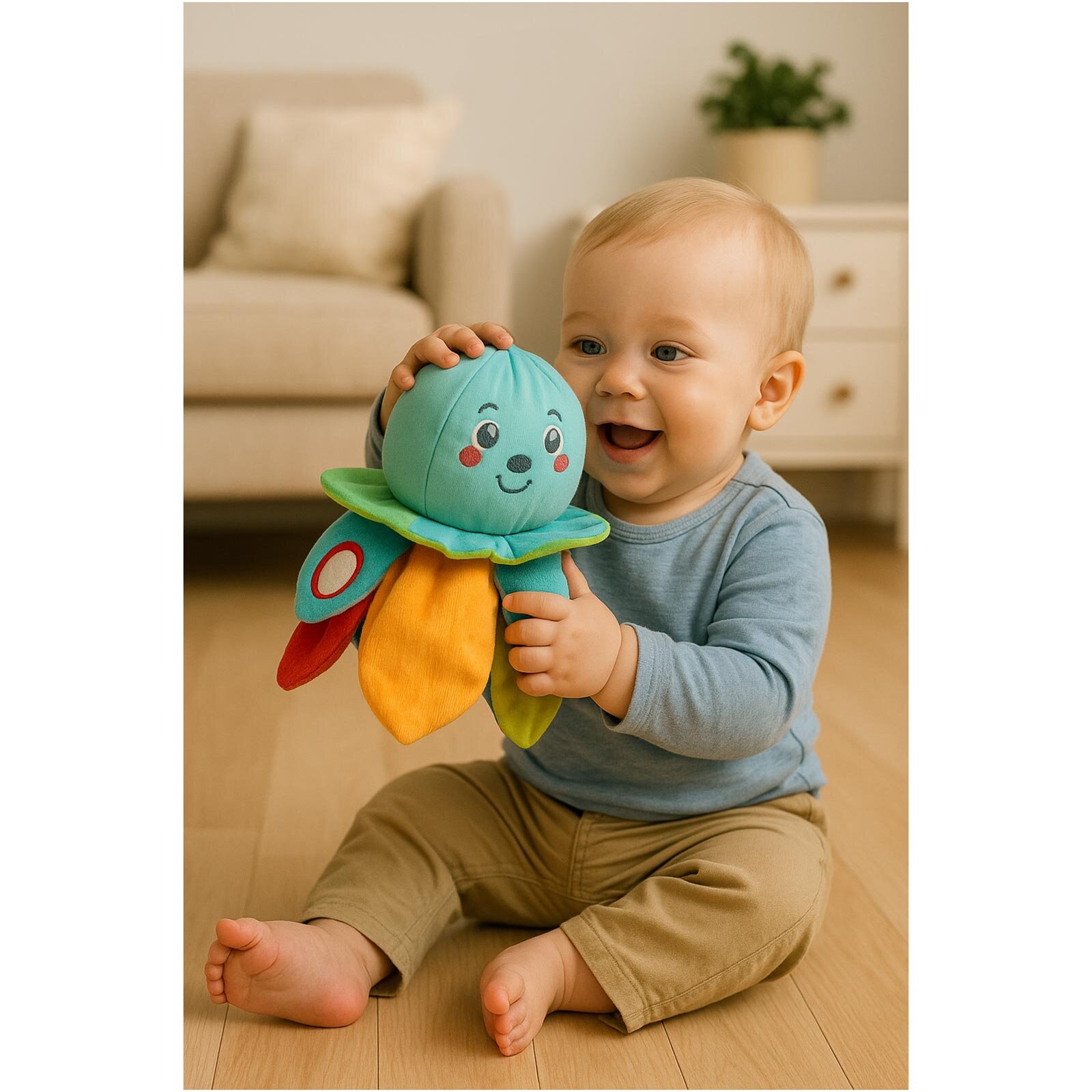 Aynalı Ahtapot Aktivite Oyuncak