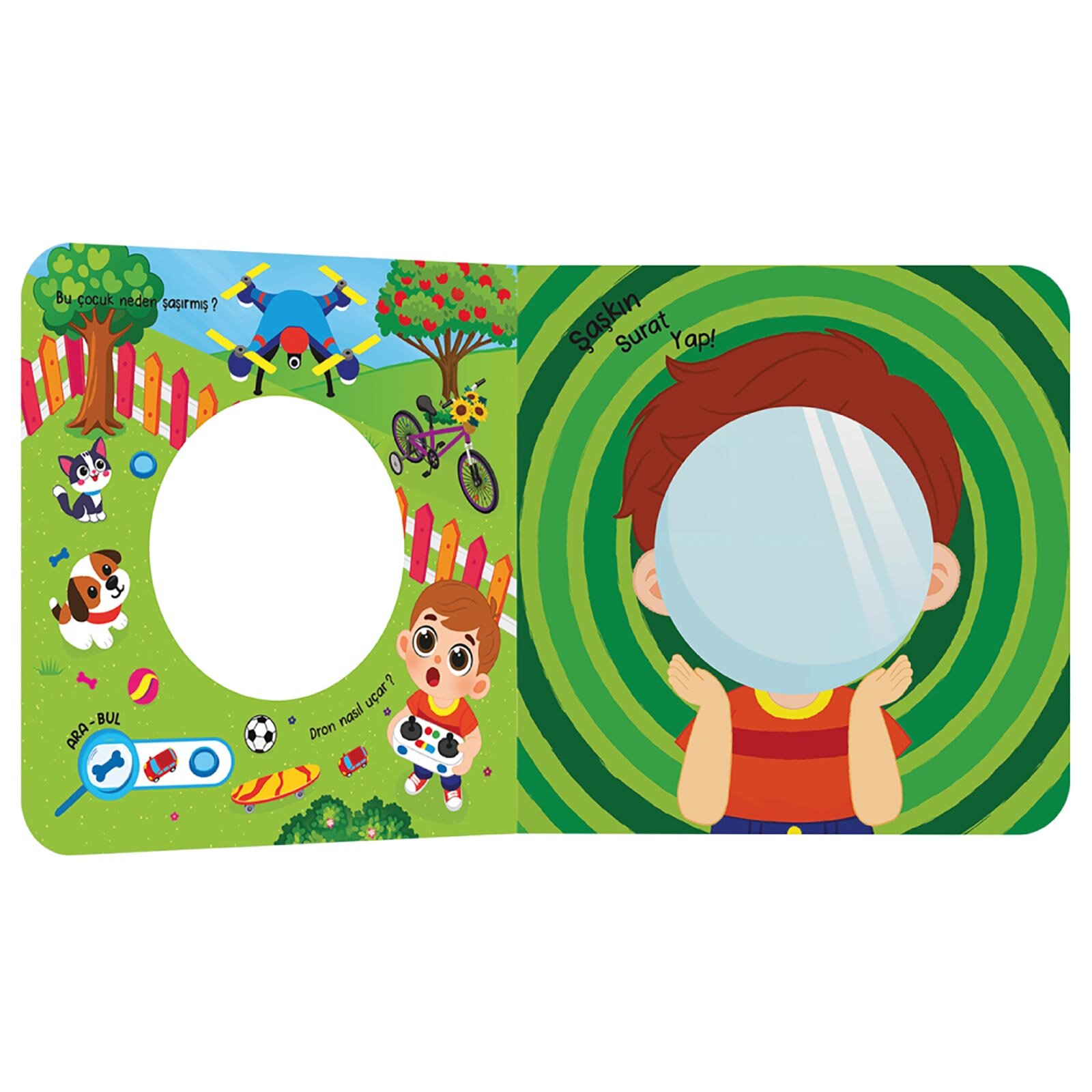 Aynalı Kitap 2'li Set (Duygular - Meslekler)