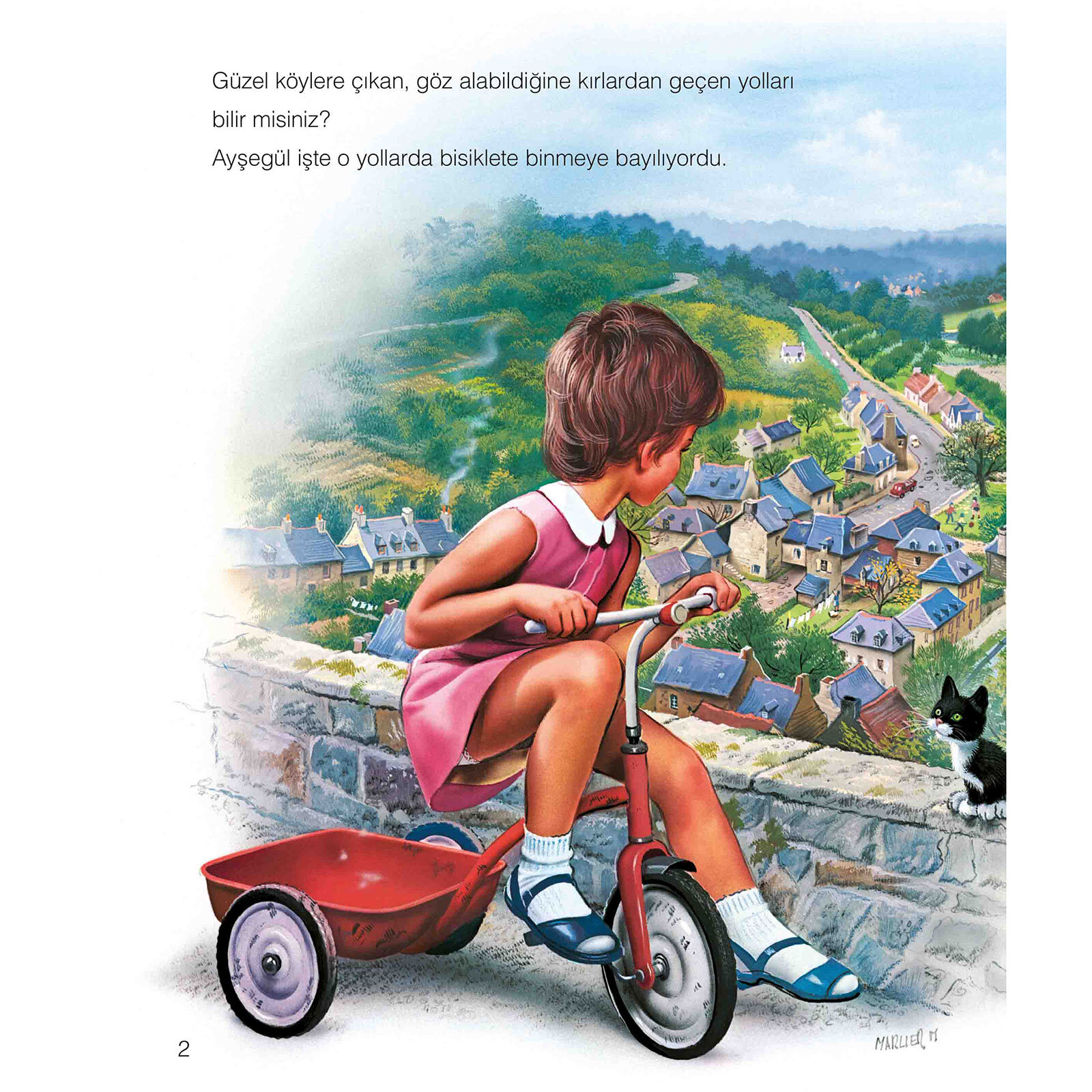 Ayşegül 07: Bisiklete Binmeyi Öğreniyor