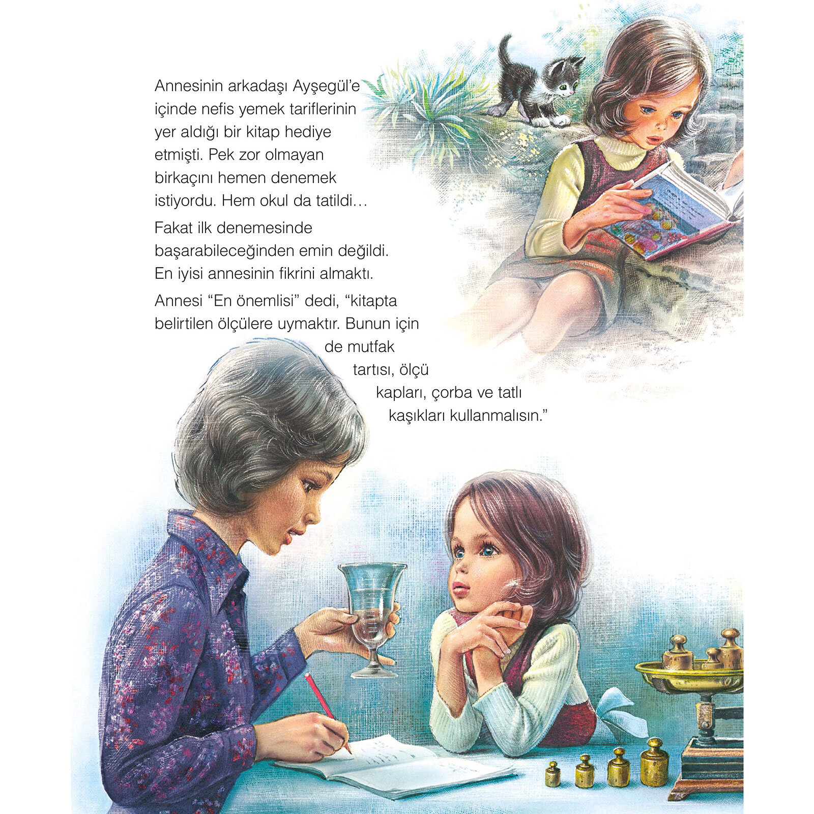 Ayşegül 08: Yemek Yapıyor