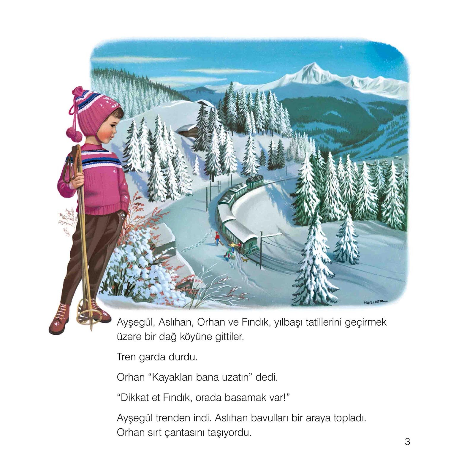 Ayşegül 54: Kayak Yapıyor