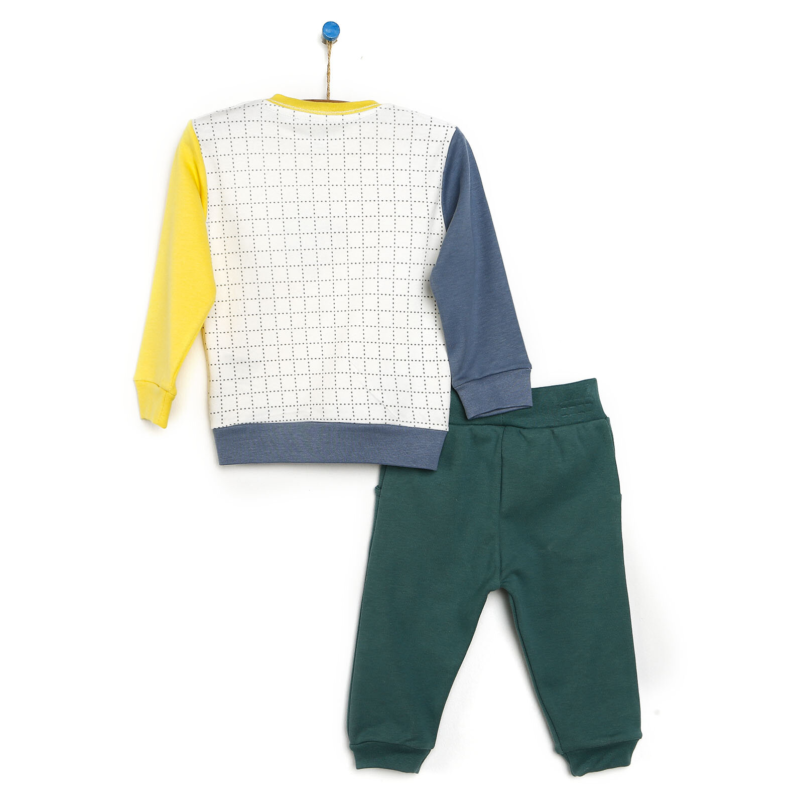 Basic Erkek Bebek Space Sweatshirt-Patiksiz Alt Erkek Bebek