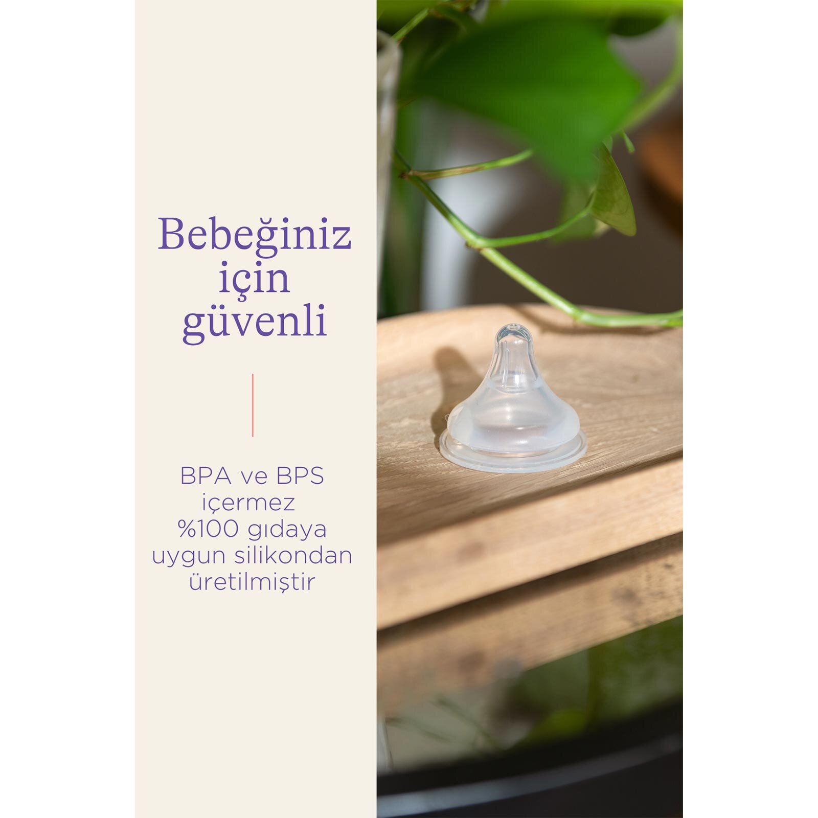 Natural Wave Biberon Emziği Hızlı Akışlı