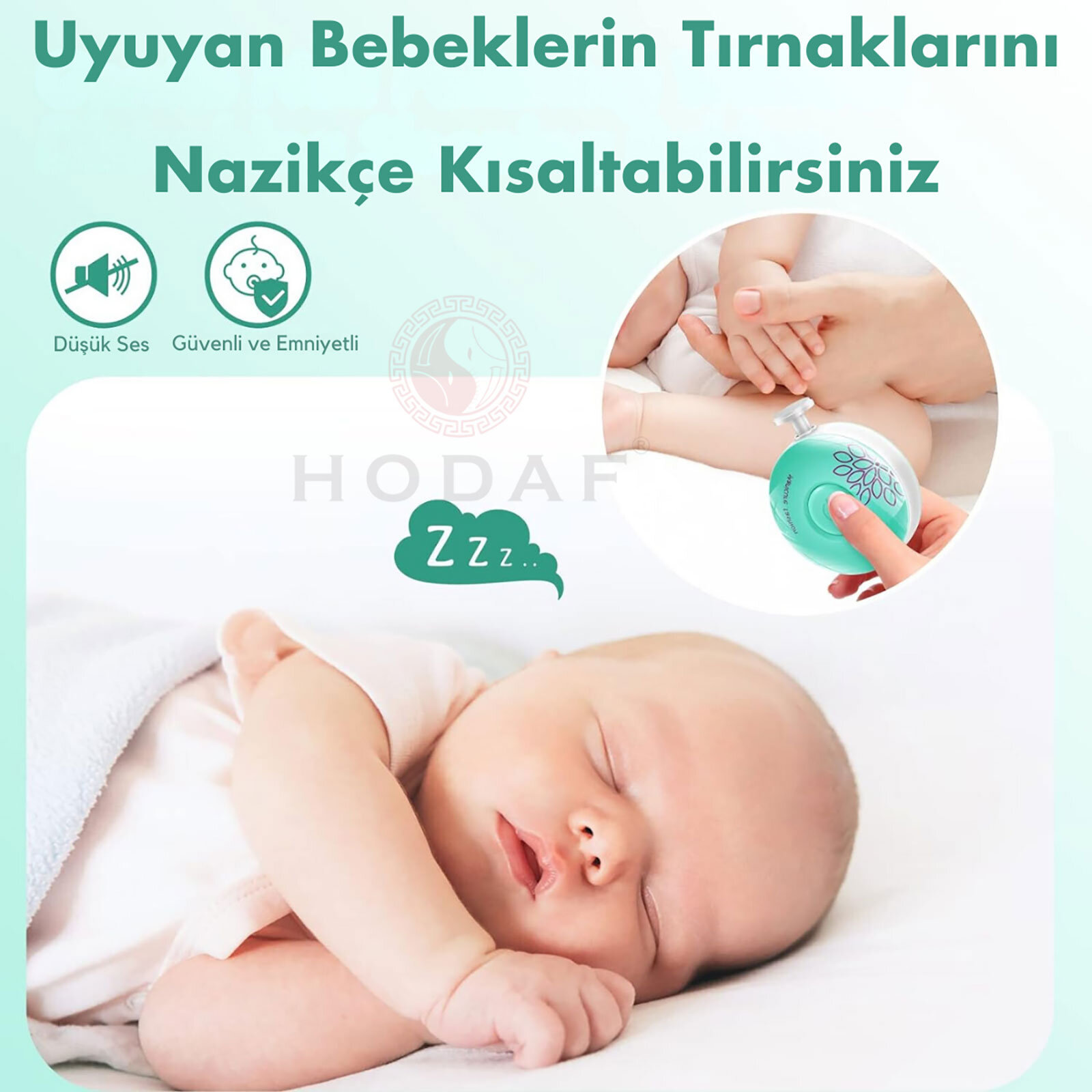 Elektrikli Bebek Tırnak Törpüsü