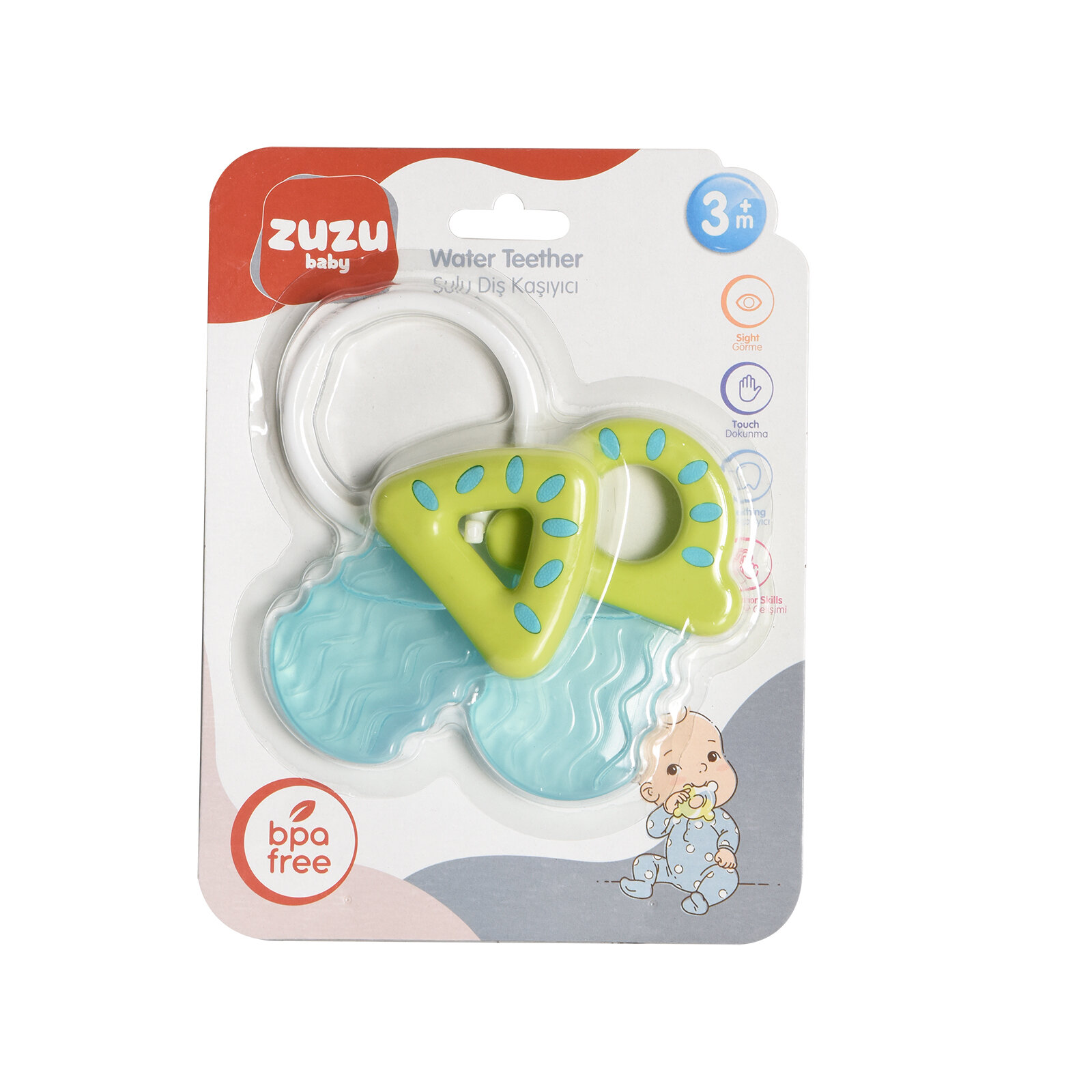 Zuzu Sulu Diş Kaşıyıcı Çıngırak Asortili Zuzu Sulu Diş Kaşıyıcı Çıngırak Asortili