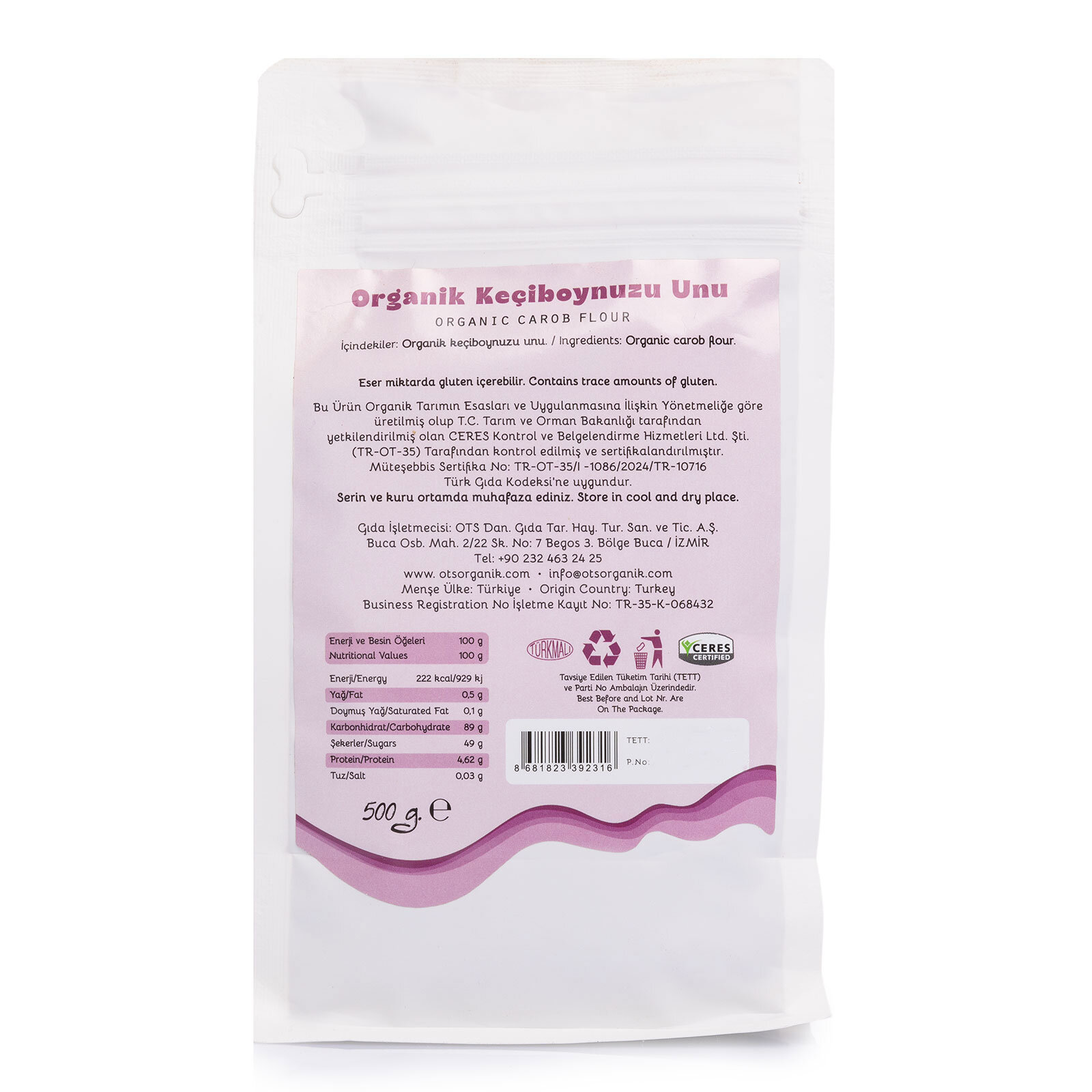 Keçiboynuzu Unu 500 gr