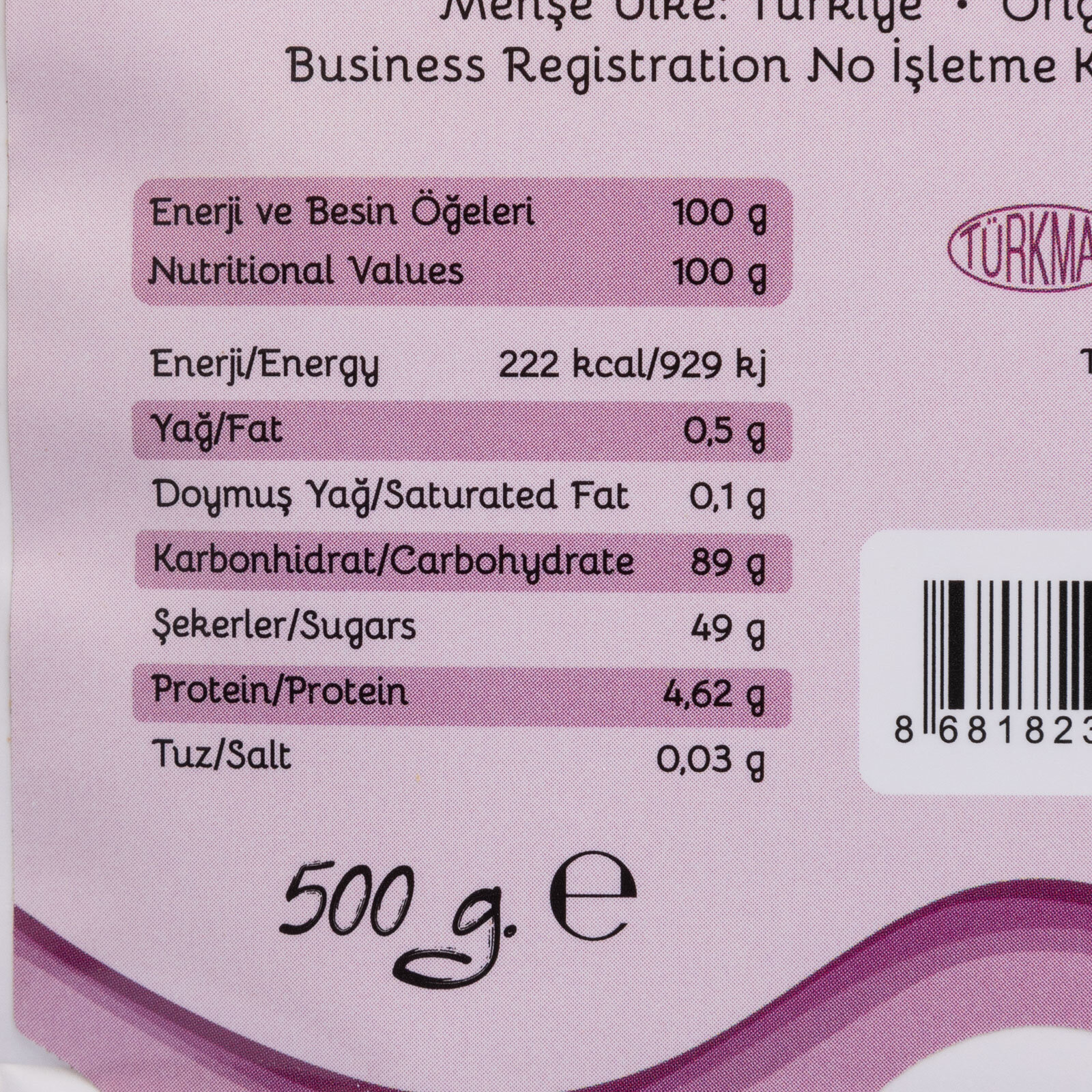 Keçiboynuzu Unu 500 gr