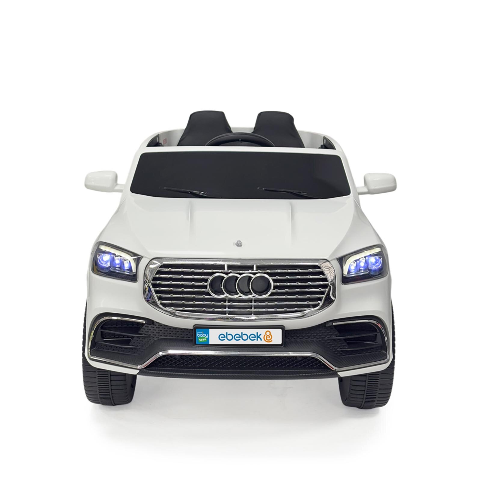 Big Rover Kumandalı Akülü Araba -Beyaz Gt 12v