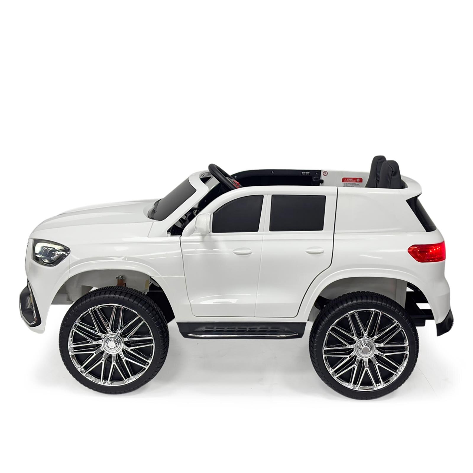 Big Rover Kumandalı Akülü Araba -Beyaz Gt 12v