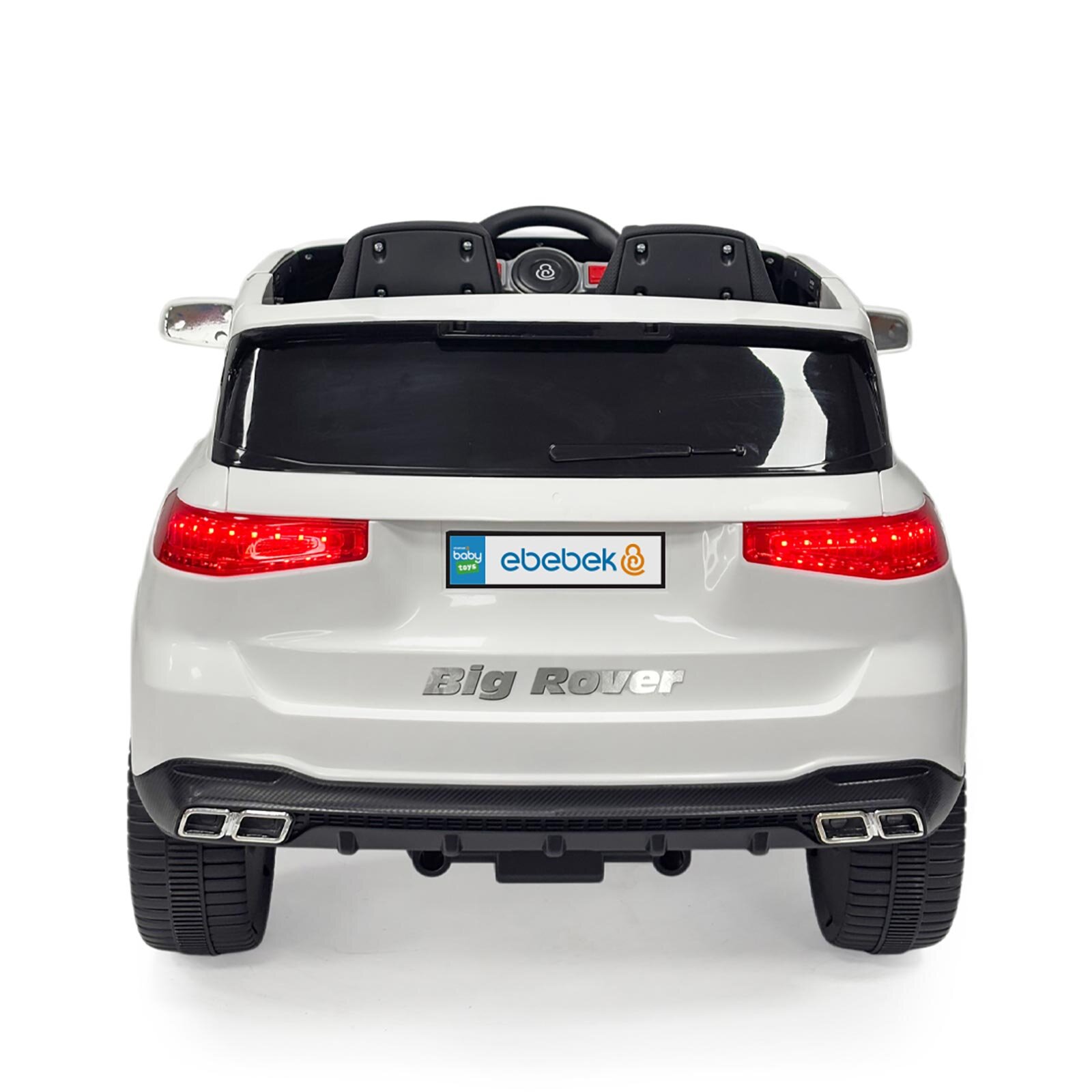 Big Rover Kumandalı Akülü Araba -Beyaz Gt 12v